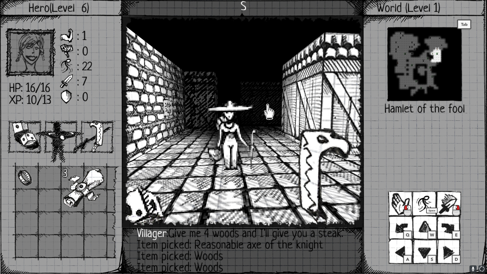 Drawngeon: Dungeons of Ink and Paper screenshot 4