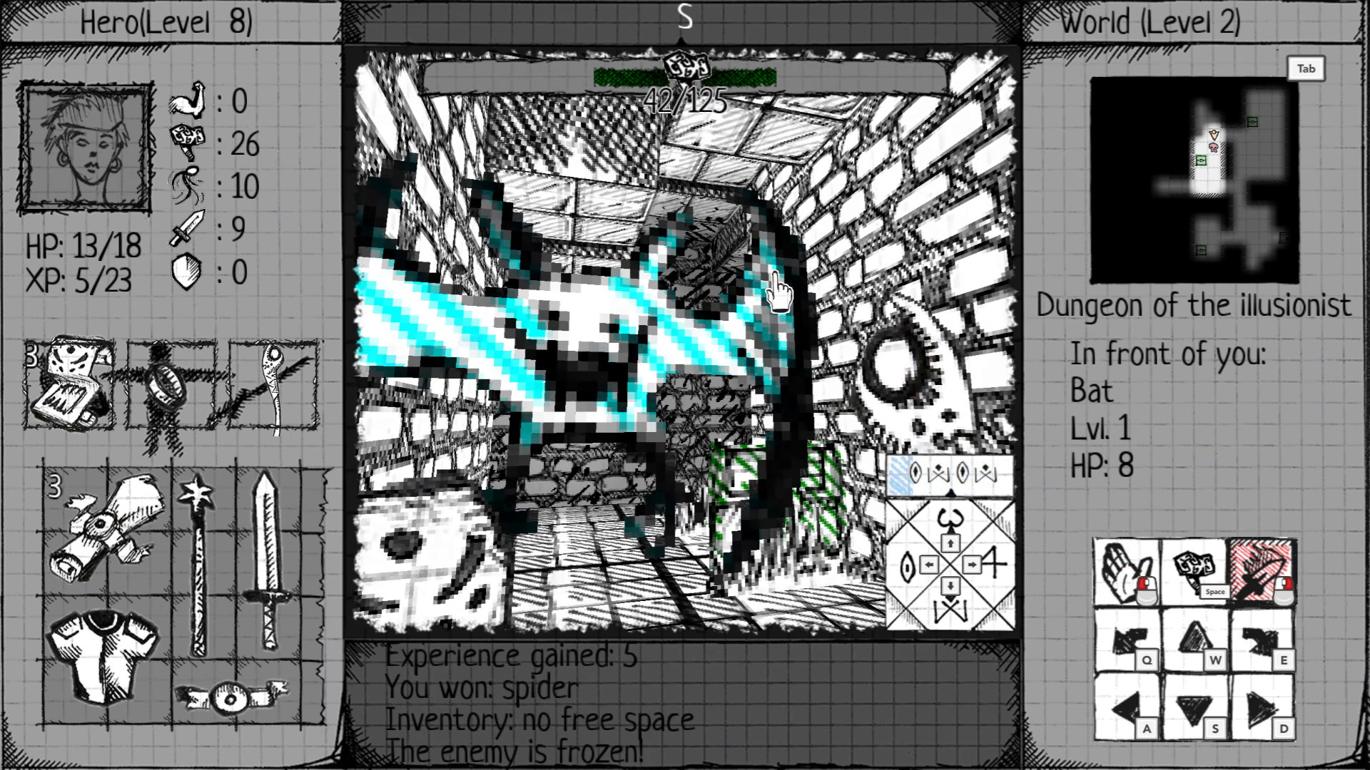 Drawngeon: Dungeons of Ink and Paper screenshot 6