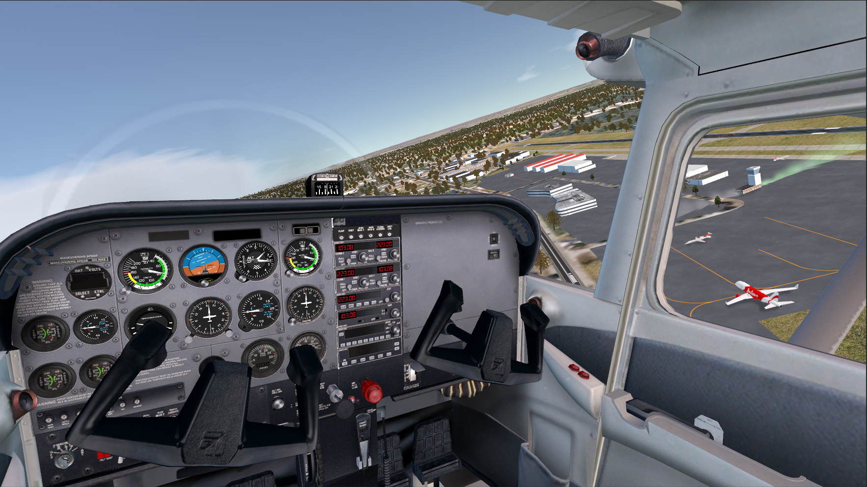 VR Flight Simulator New York - Cessna screenshot 8