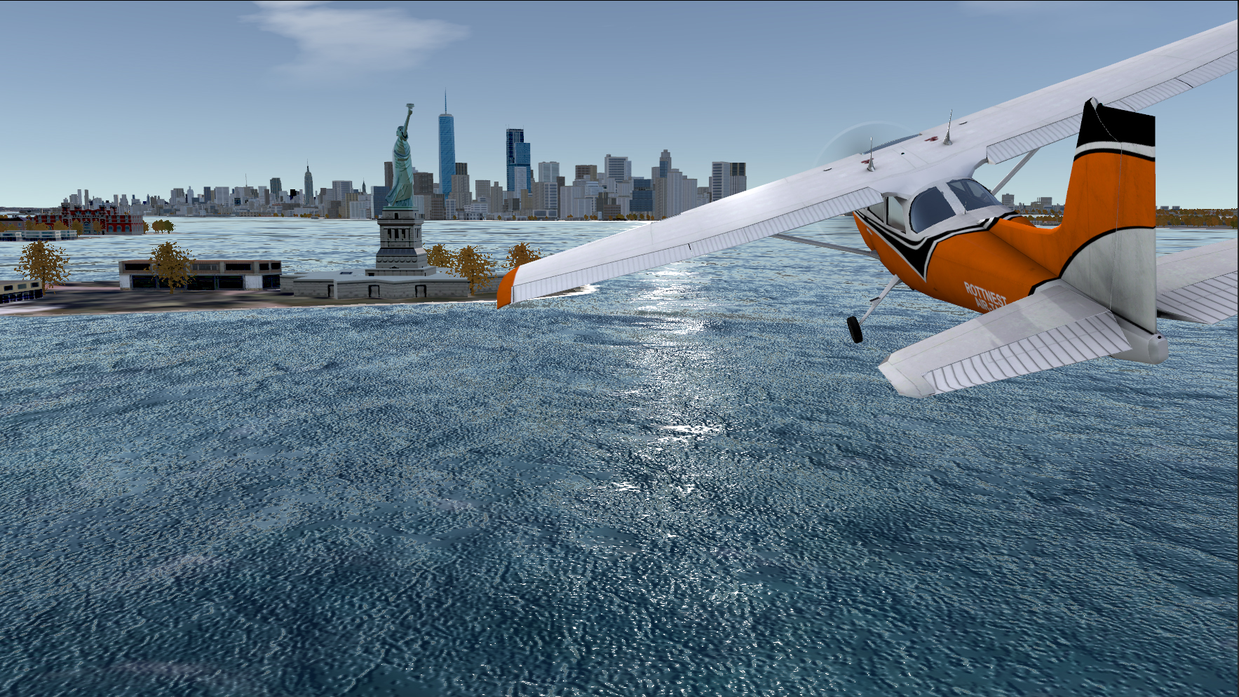 VR Flight Simulator New York - Cessna screenshot 1