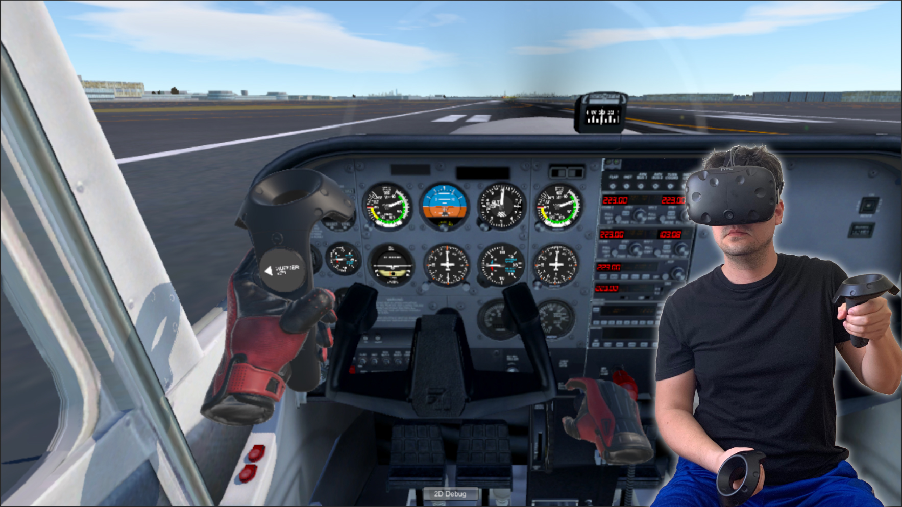 VR Flight Simulator New York - Cessna screenshot 6