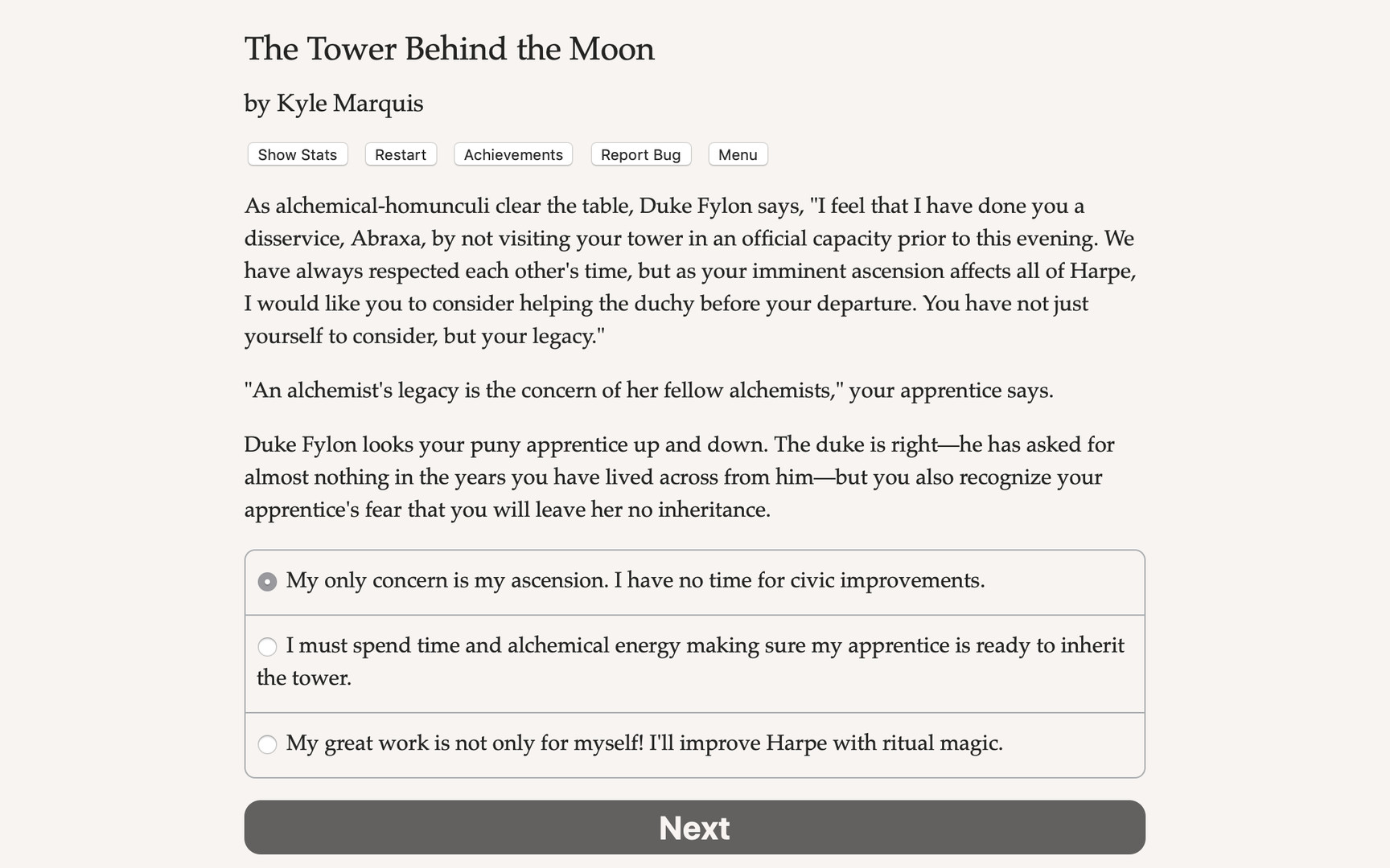 Tower Behind the Moon screenshot 2