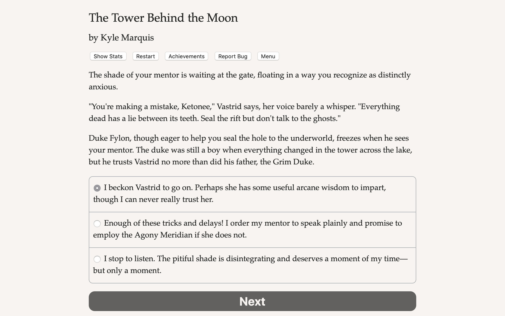 Tower Behind the Moon screenshot 1