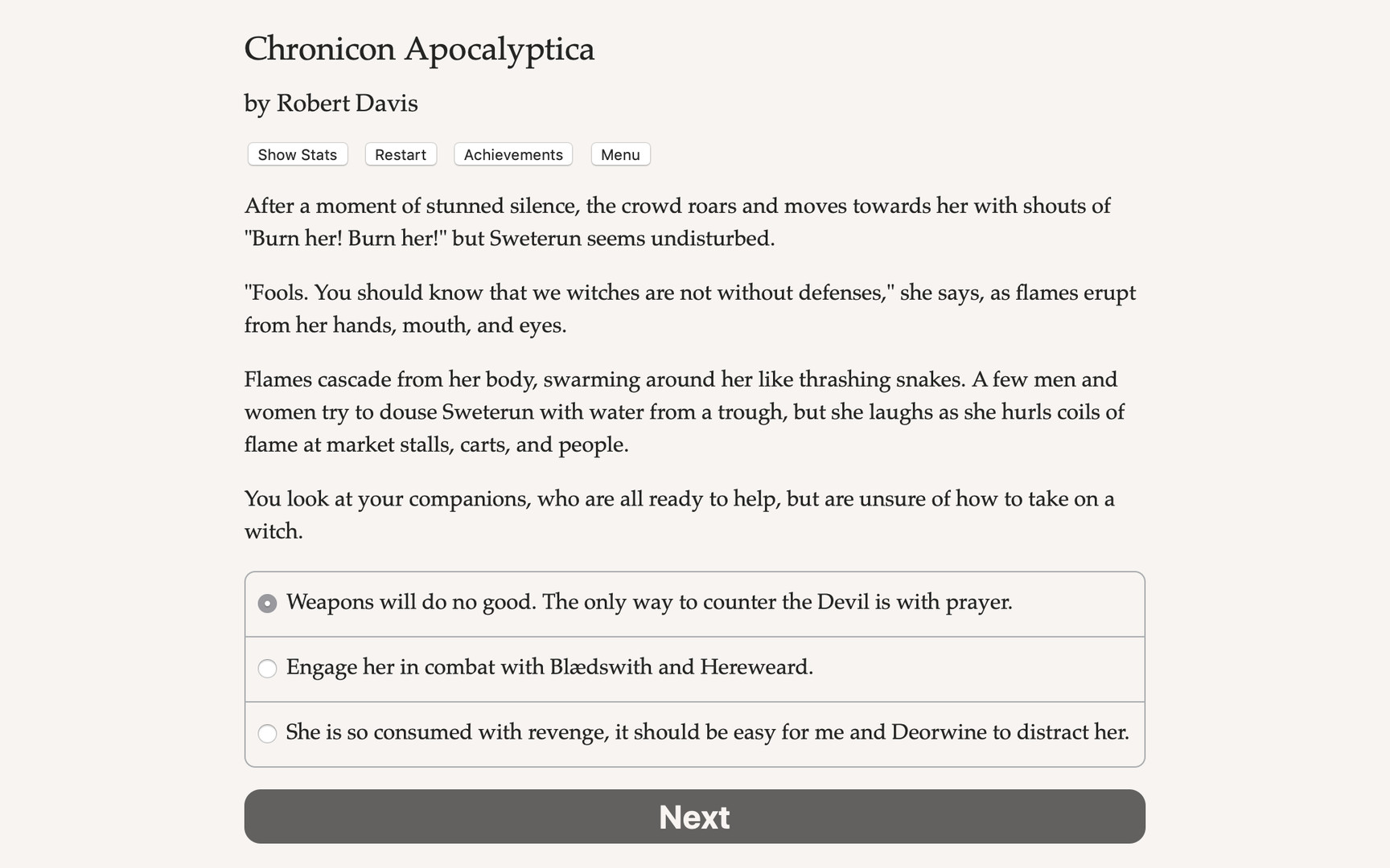 Chronicon Apocalyptica screenshot 3