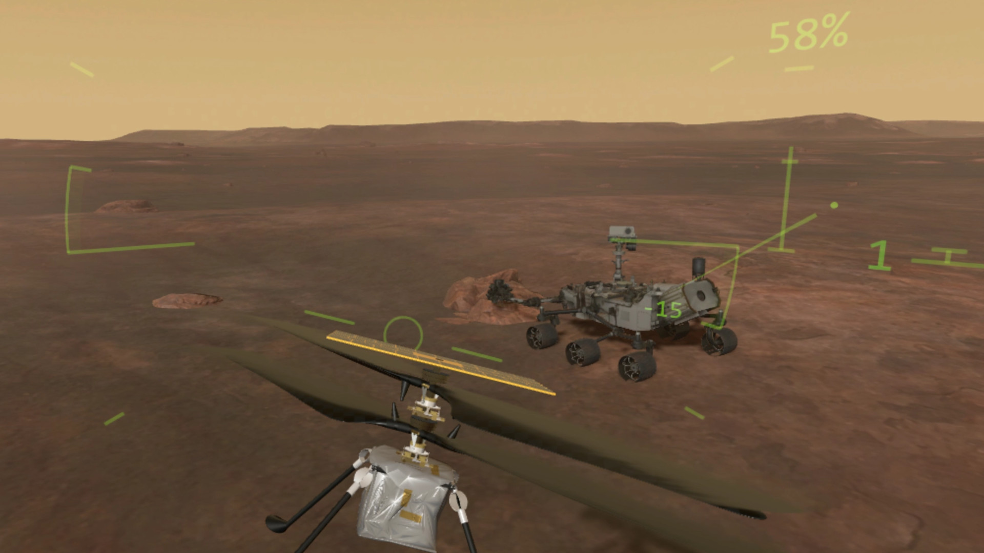 Mars Flight VR screenshot 1