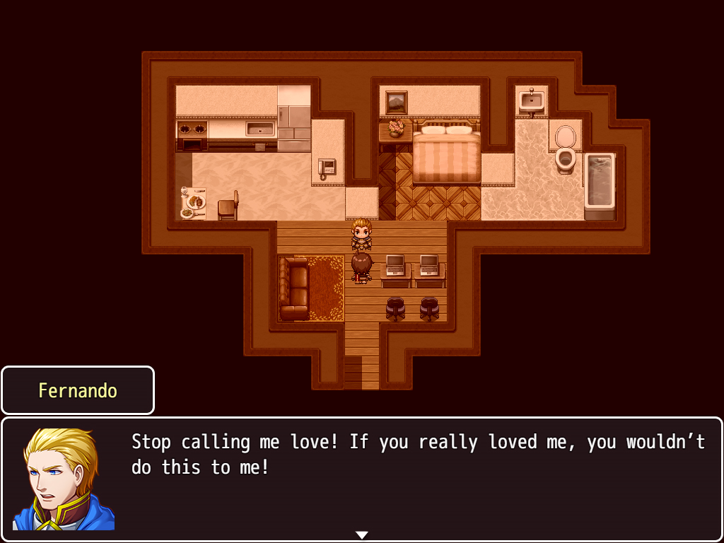 Sick Love - An RPG Maker Novel screenshot 5