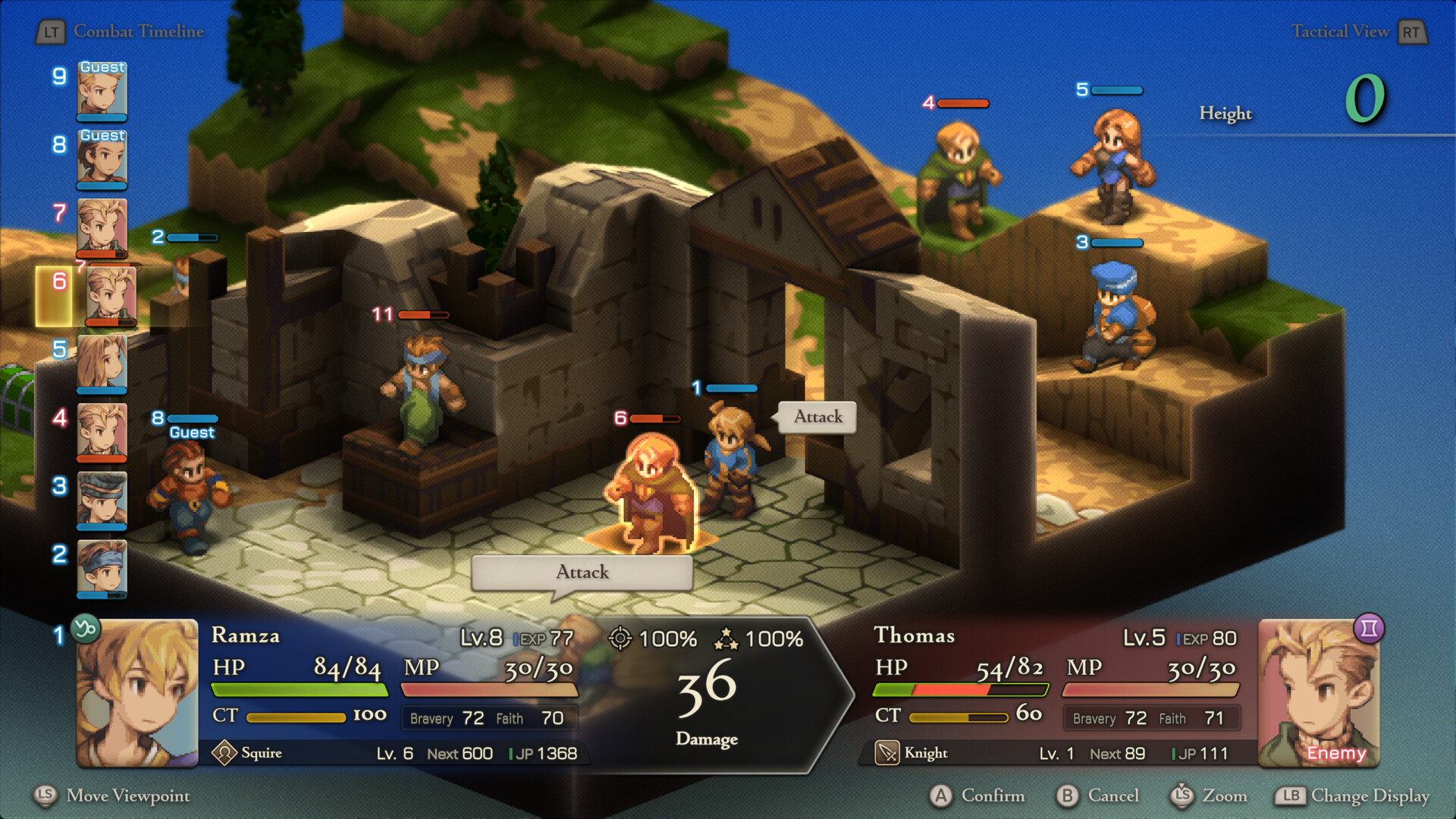 FINAL FANTASY TACTICS - The Ivalice Chronicles screenshot 1