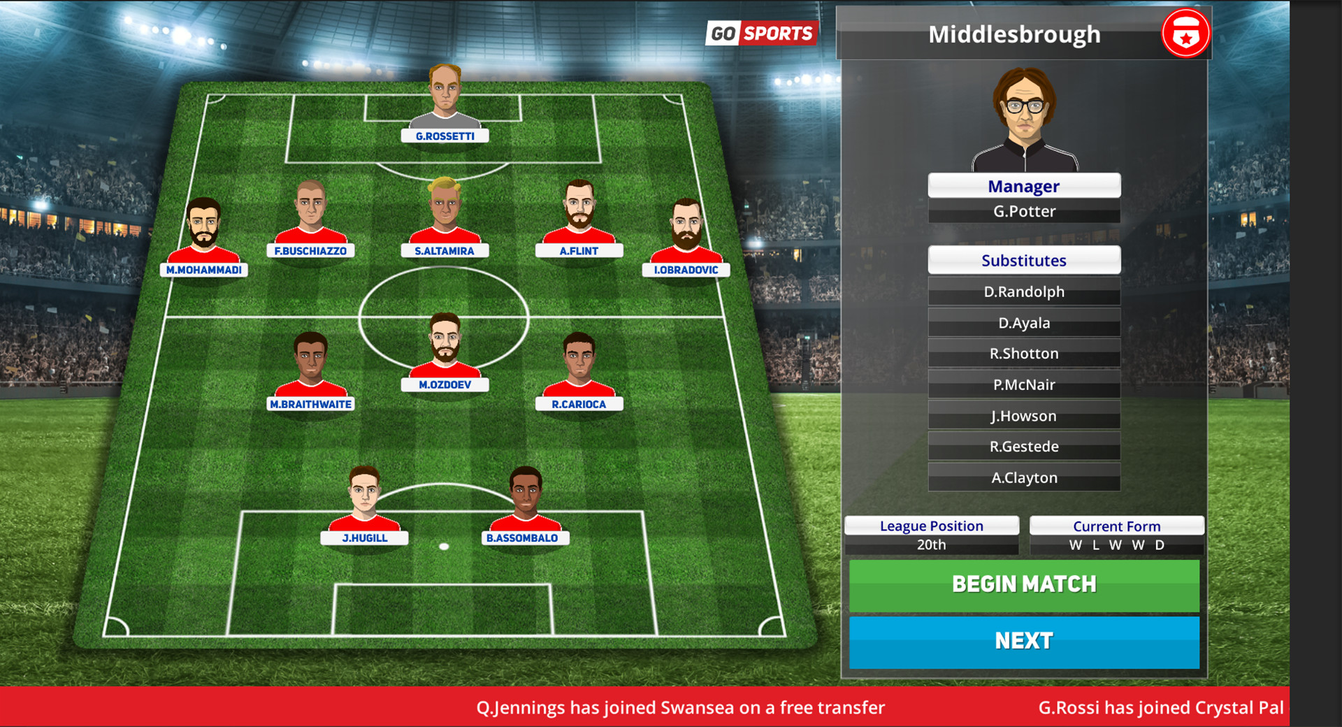 Club Soccer Director PRO 2020 screenshot 5