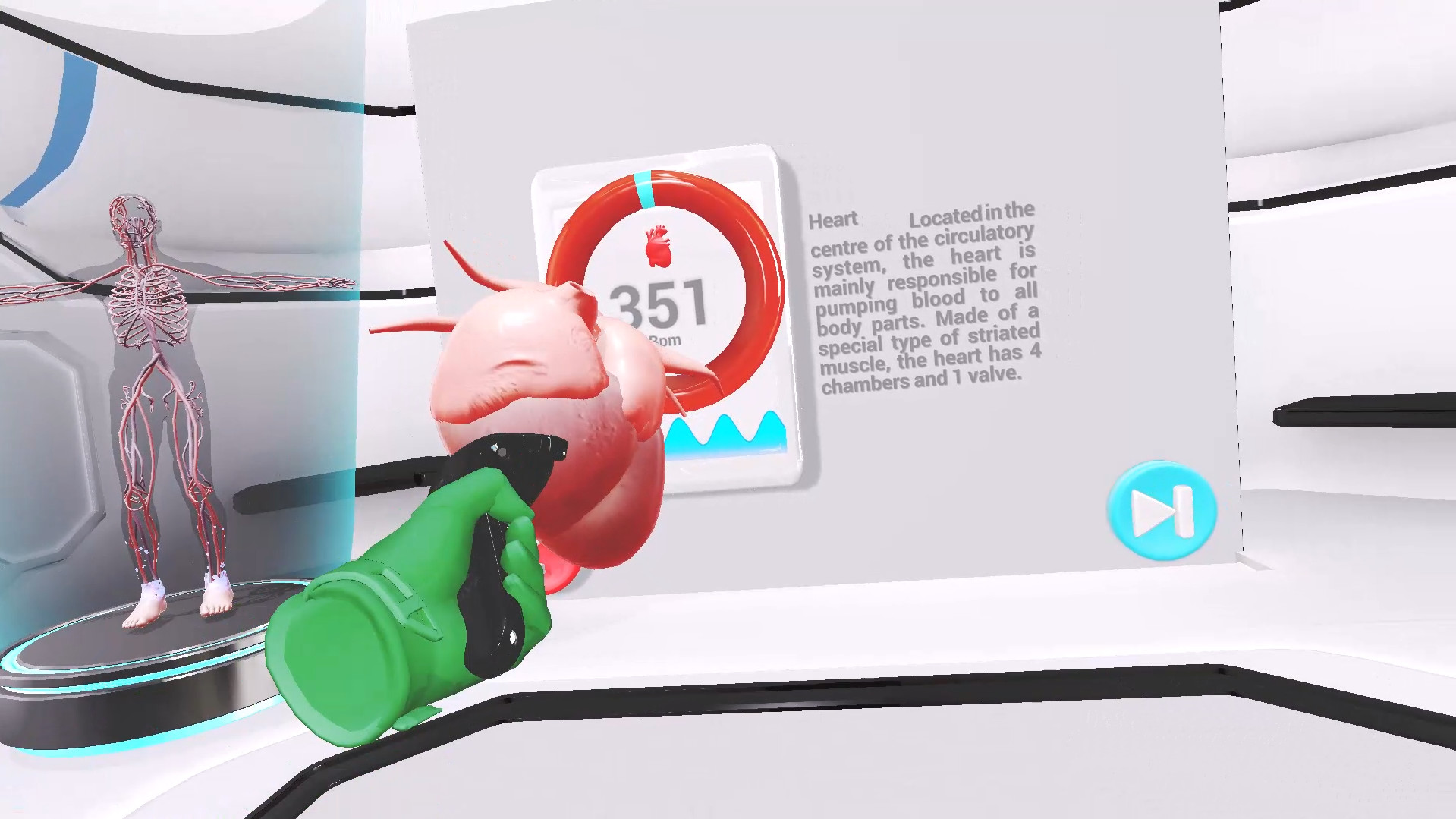 VRLab Academy Anatomy VR screenshot 1