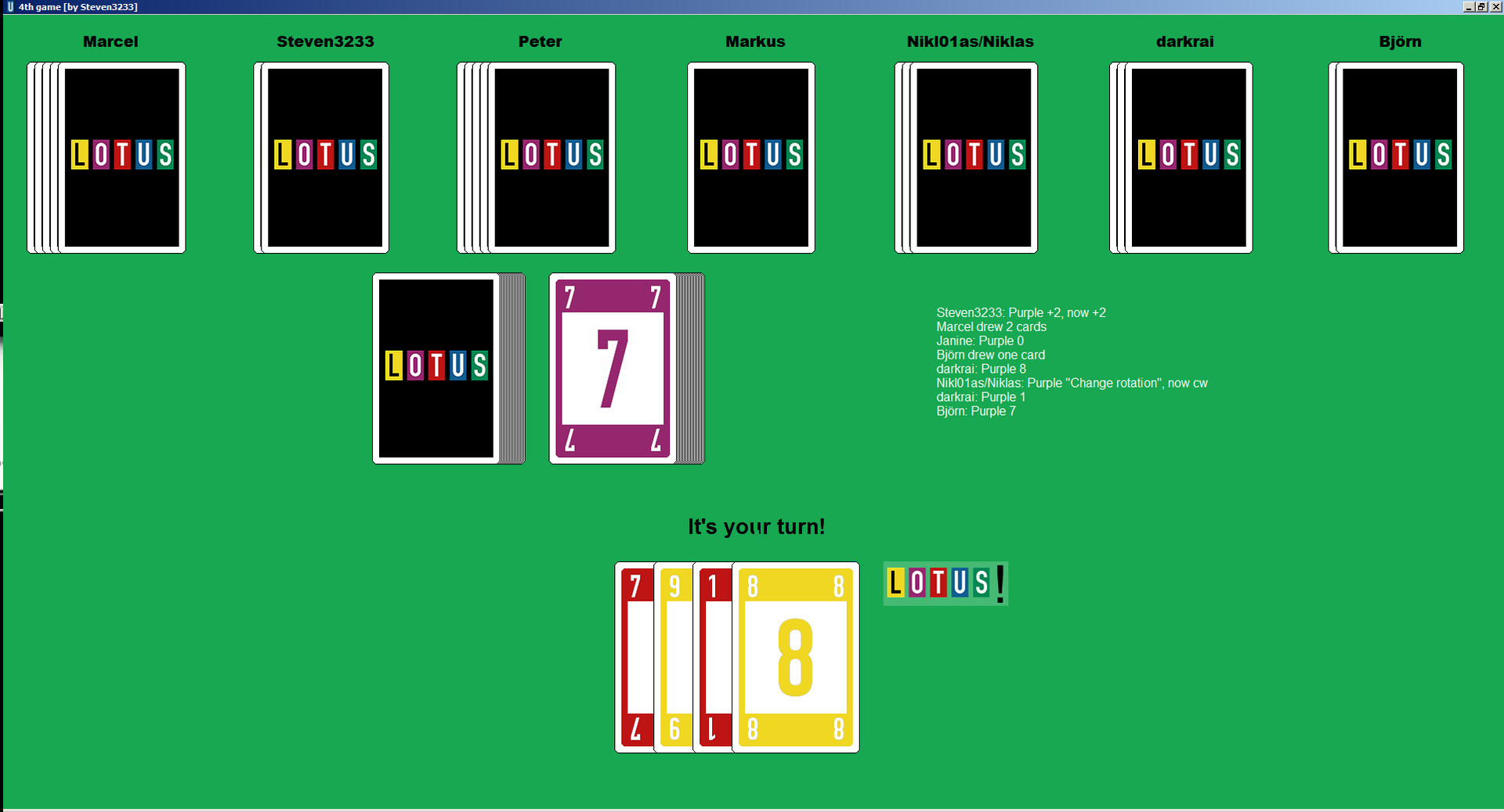 LOTUS Minigames: United Nations screenshot 1