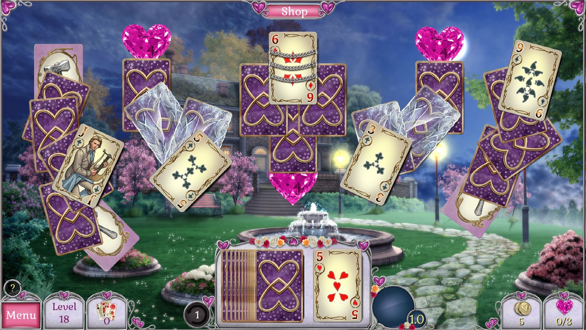 Jewel Match Solitaire L'Amour screenshot 13
