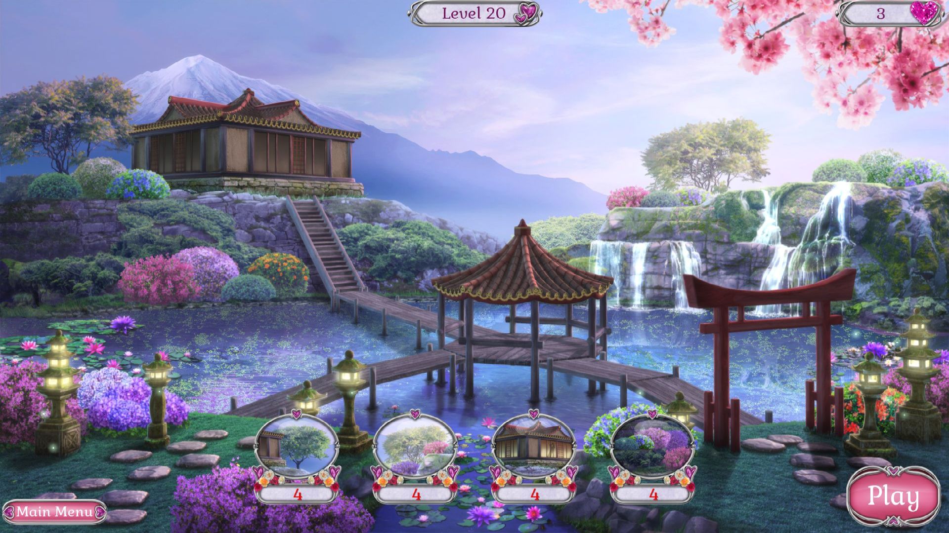 Jewel Match Solitaire L'Amour screenshot 6