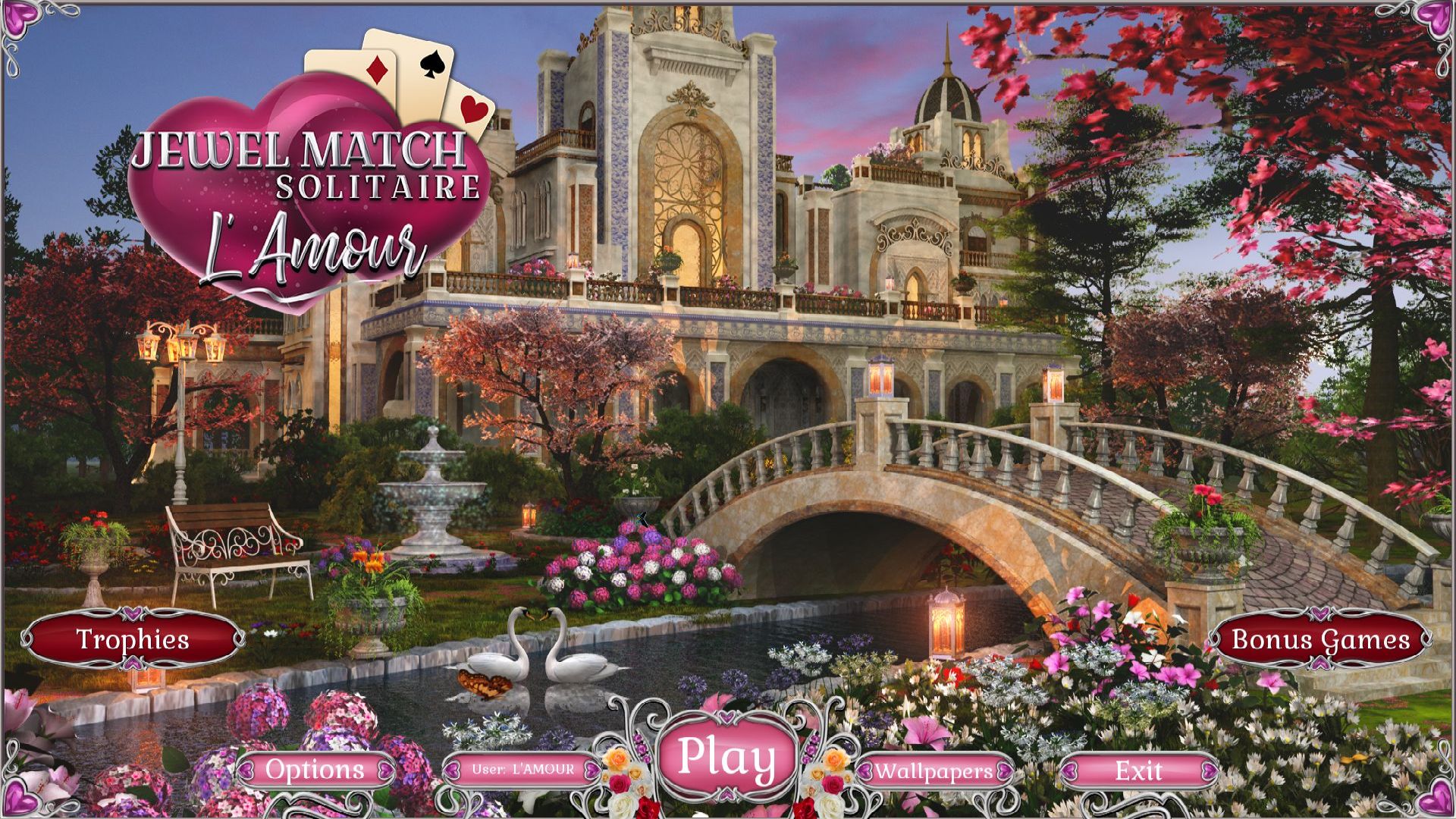 Jewel Match Solitaire L'Amour screenshot 2
