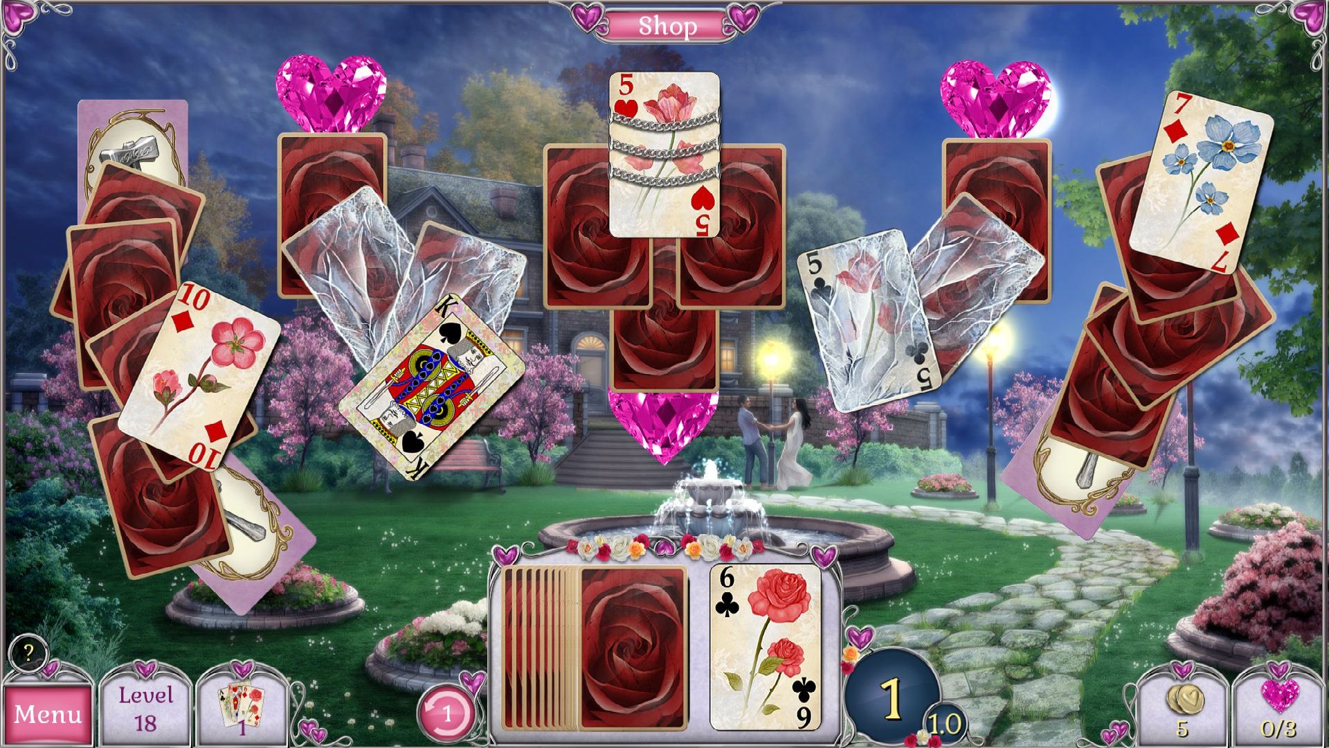 Jewel Match Solitaire L'Amour screenshot 9