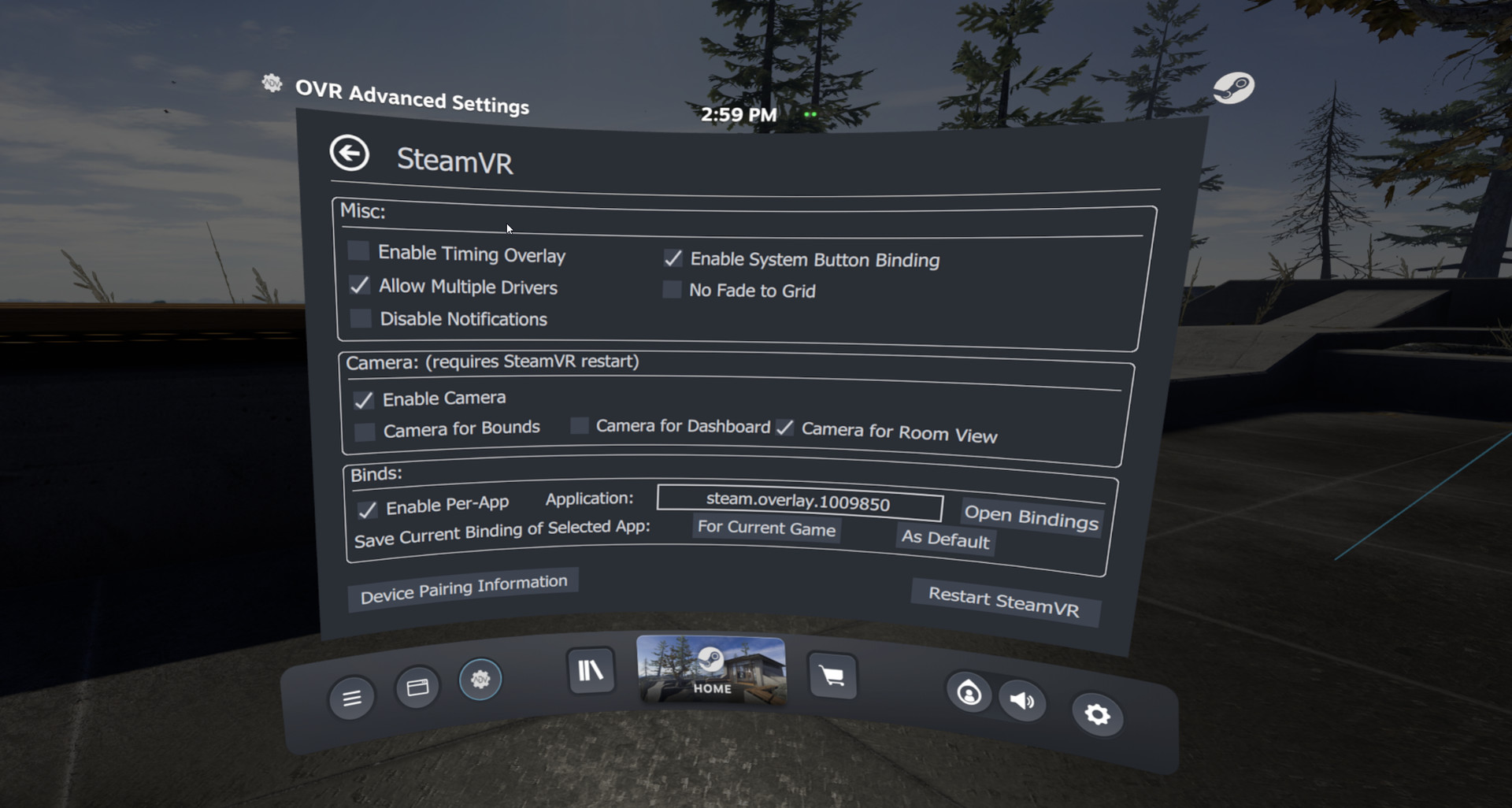 OVR Advanced Settings screenshot 5