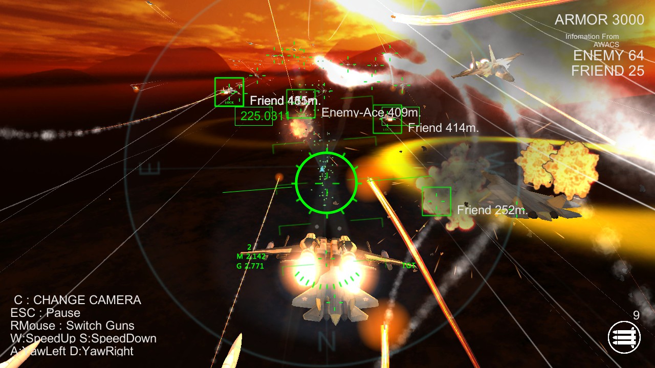 SkyGameChanger-AirCombat II- screenshot 16