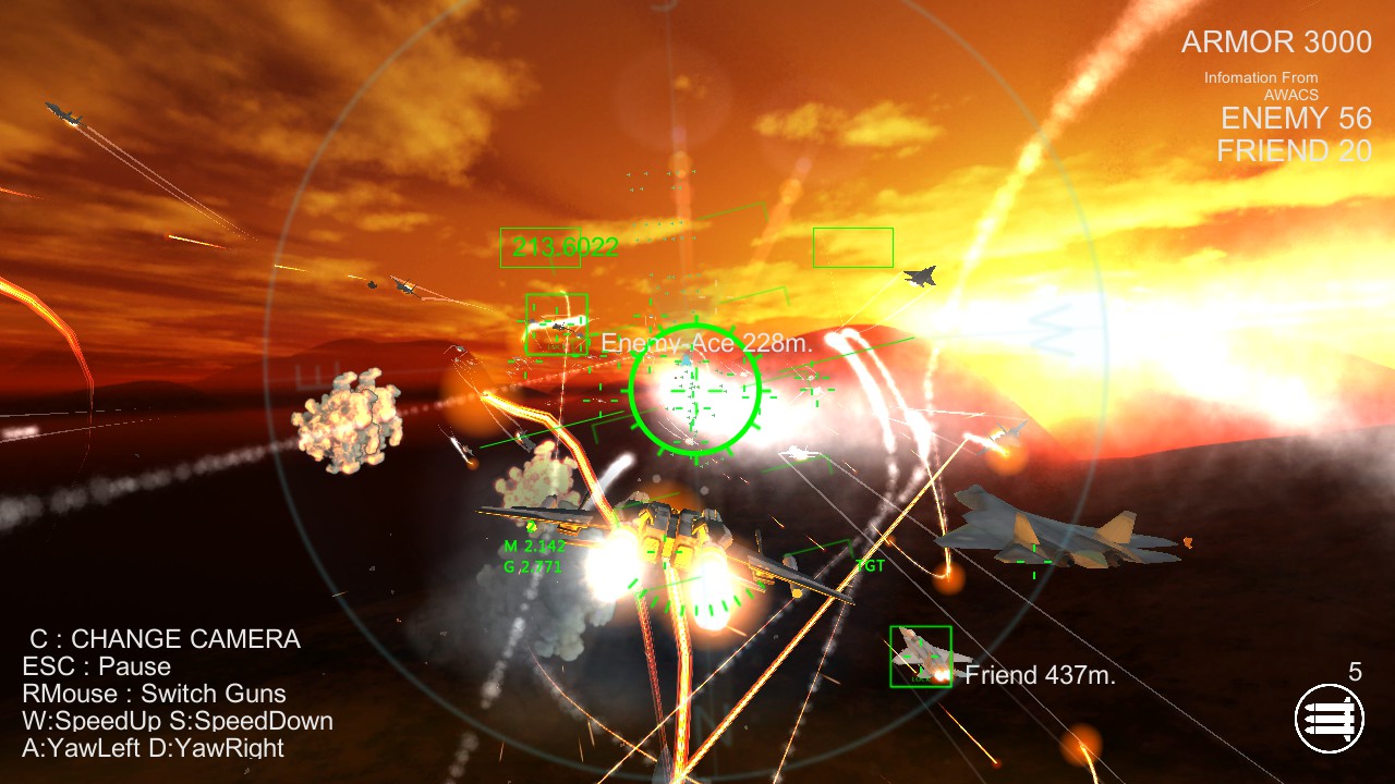 SkyGameChanger-AirCombat II- screenshot 13