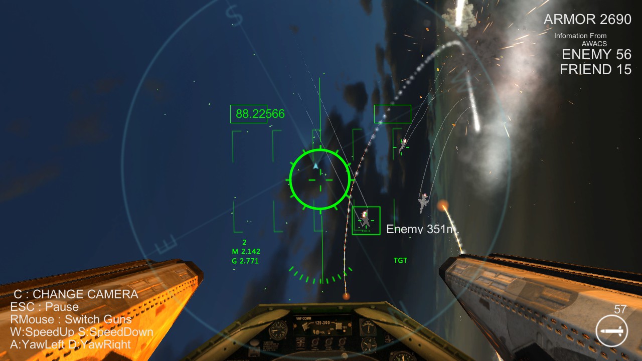 SkyGameChanger-AirCombat II- screenshot 21