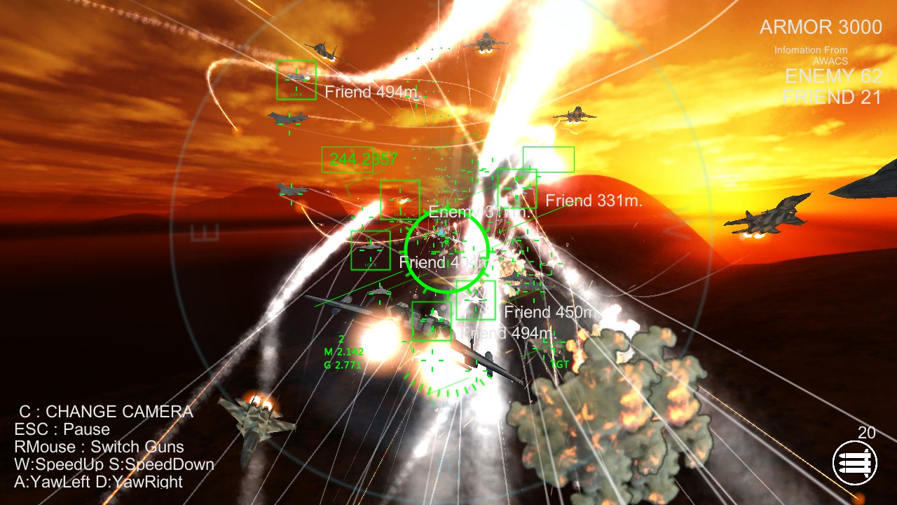SkyGameChanger-AirCombat II- screenshot 14