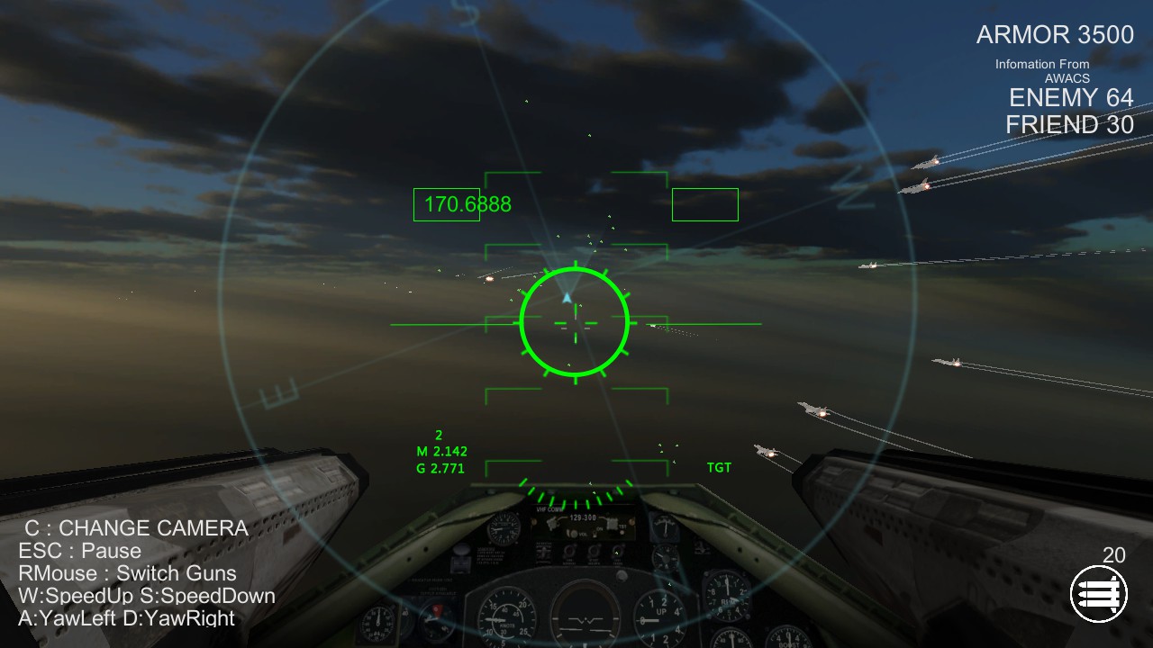 SkyGameChanger-AirCombat II- screenshot 20