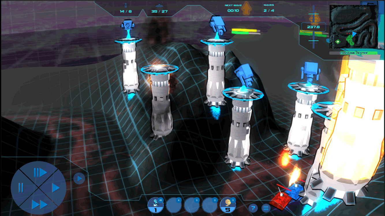 Galactic Tower Defense screenshot 3