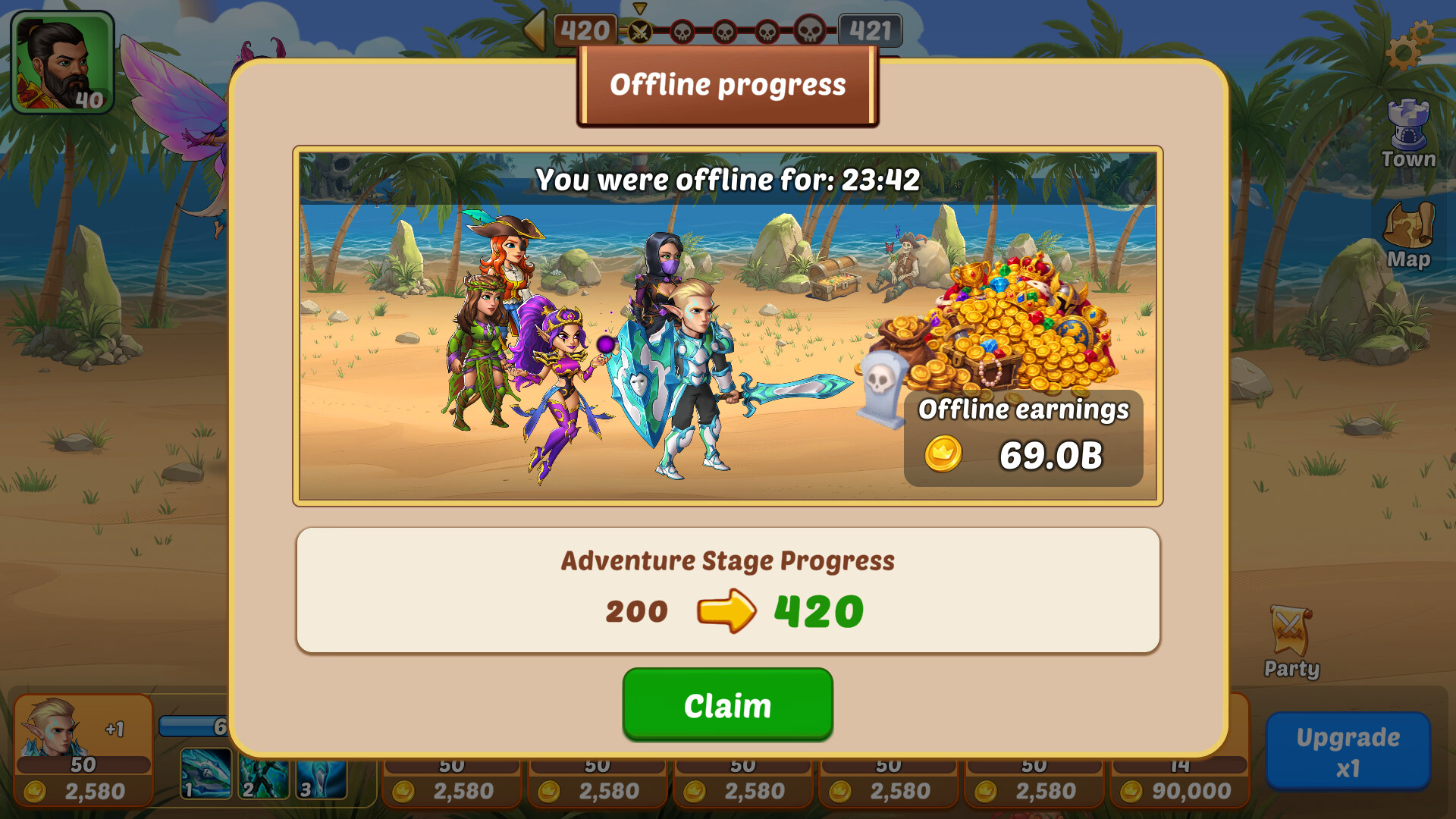Firestone – Idle Clicker Online RPG screenshot 2