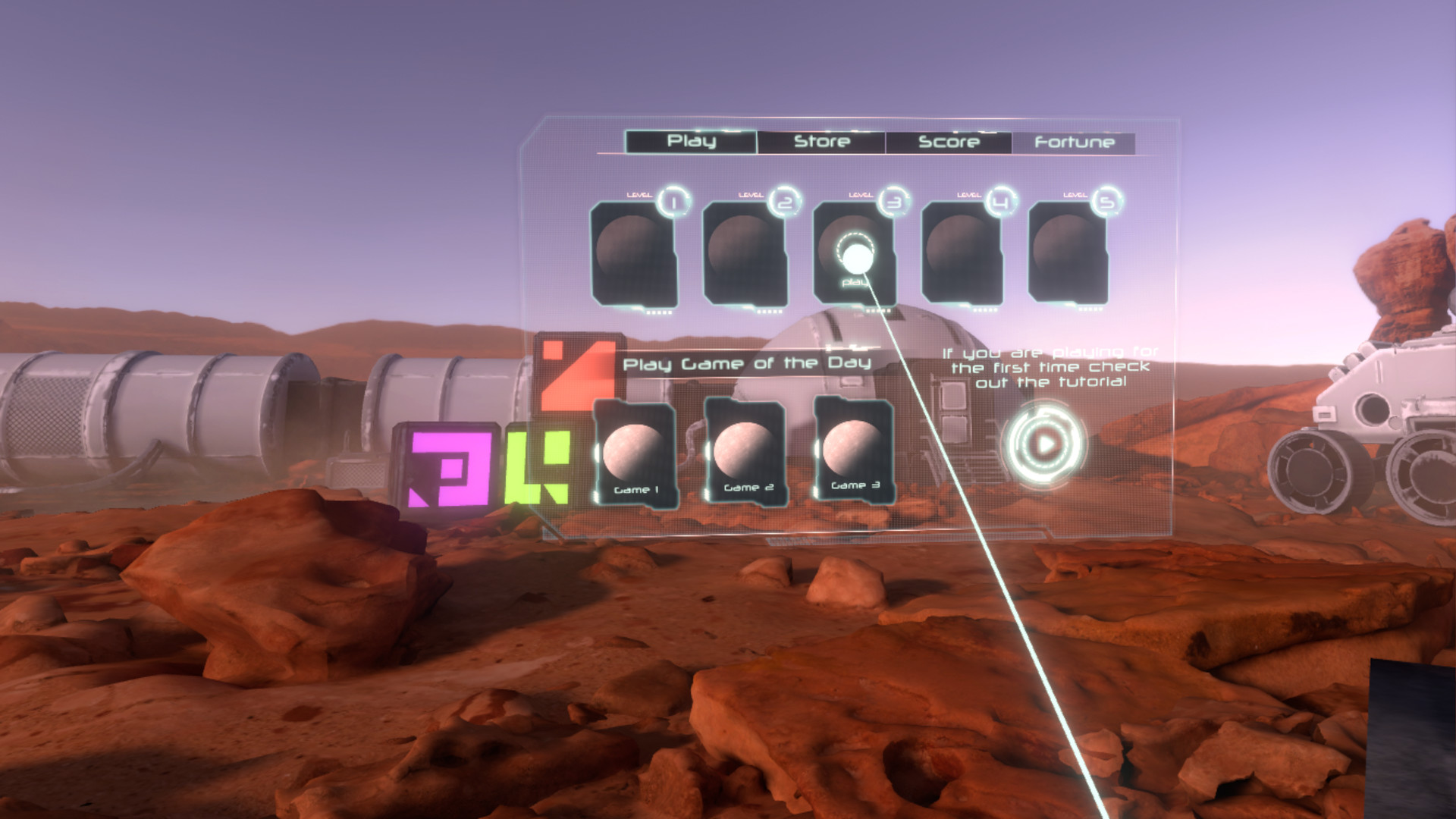 TetrotronVR screenshot 2