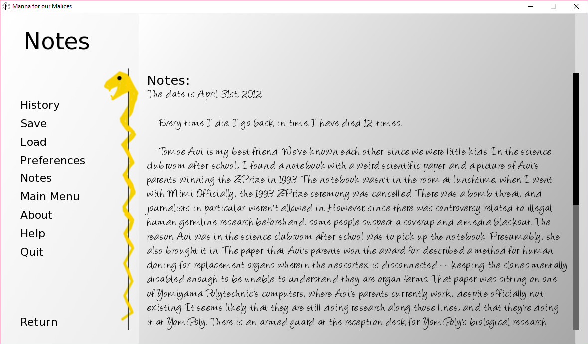 Manna for our Malices screenshot 5