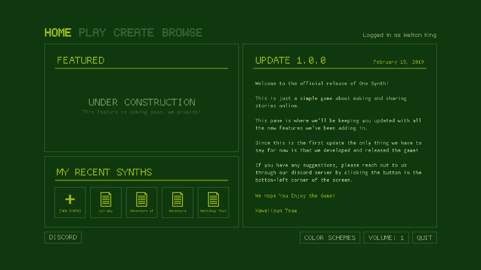 One Synth screenshot 1