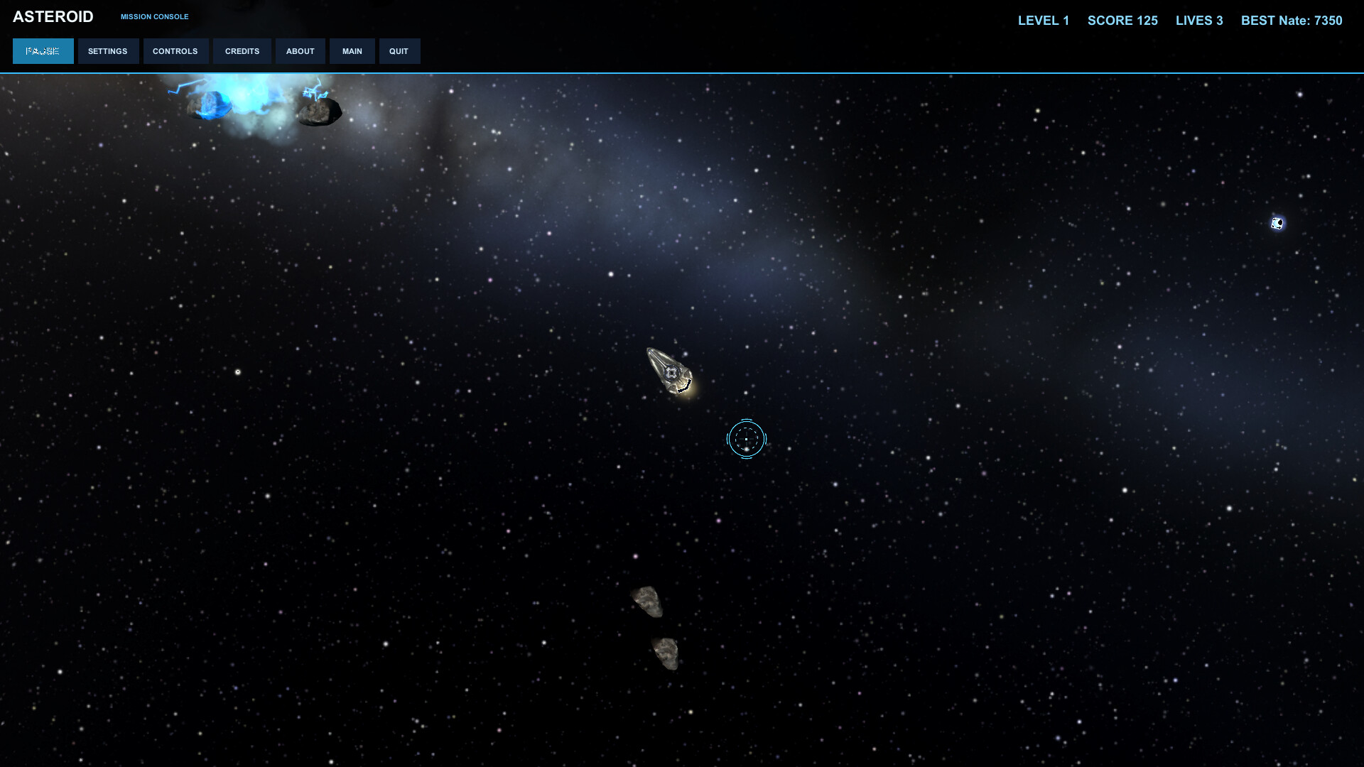 Asteroid Navigation screenshot 3