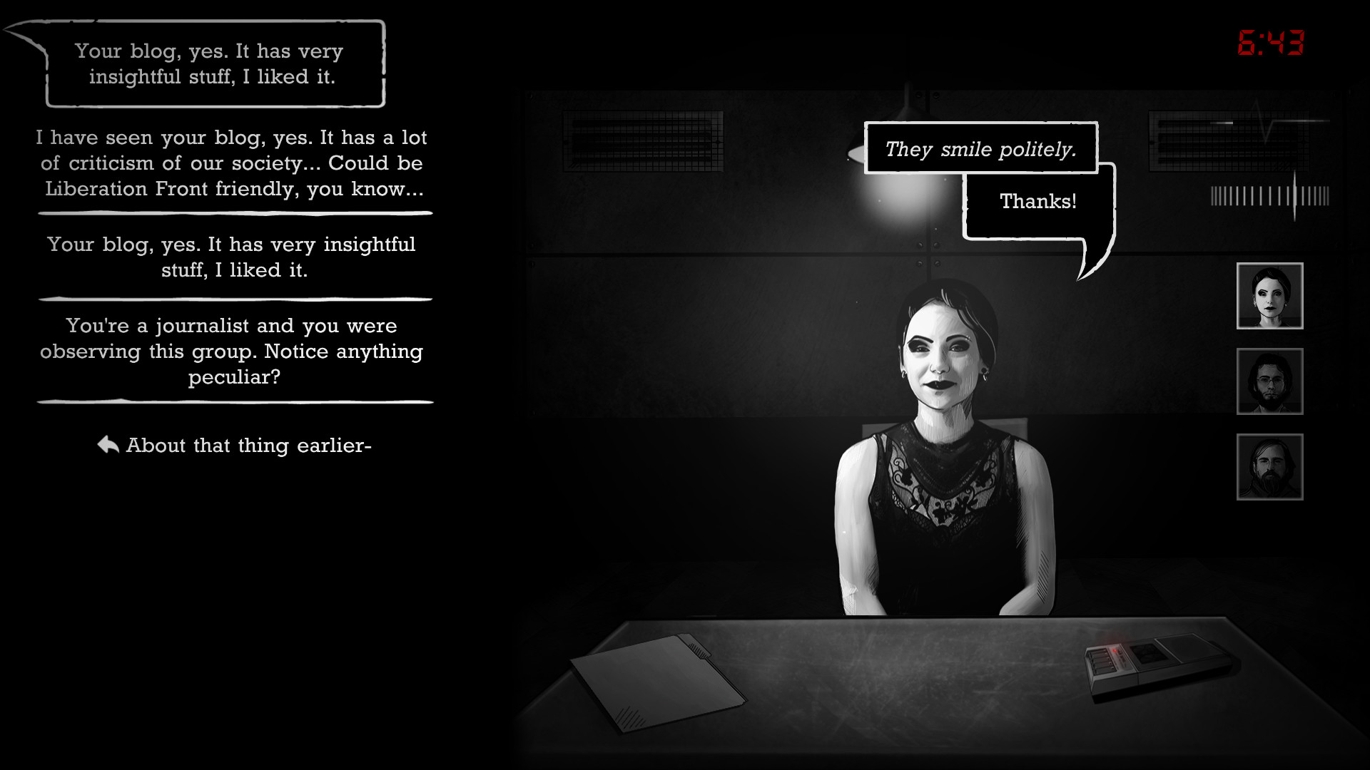 Interrogation: You will be deceived screenshot 7