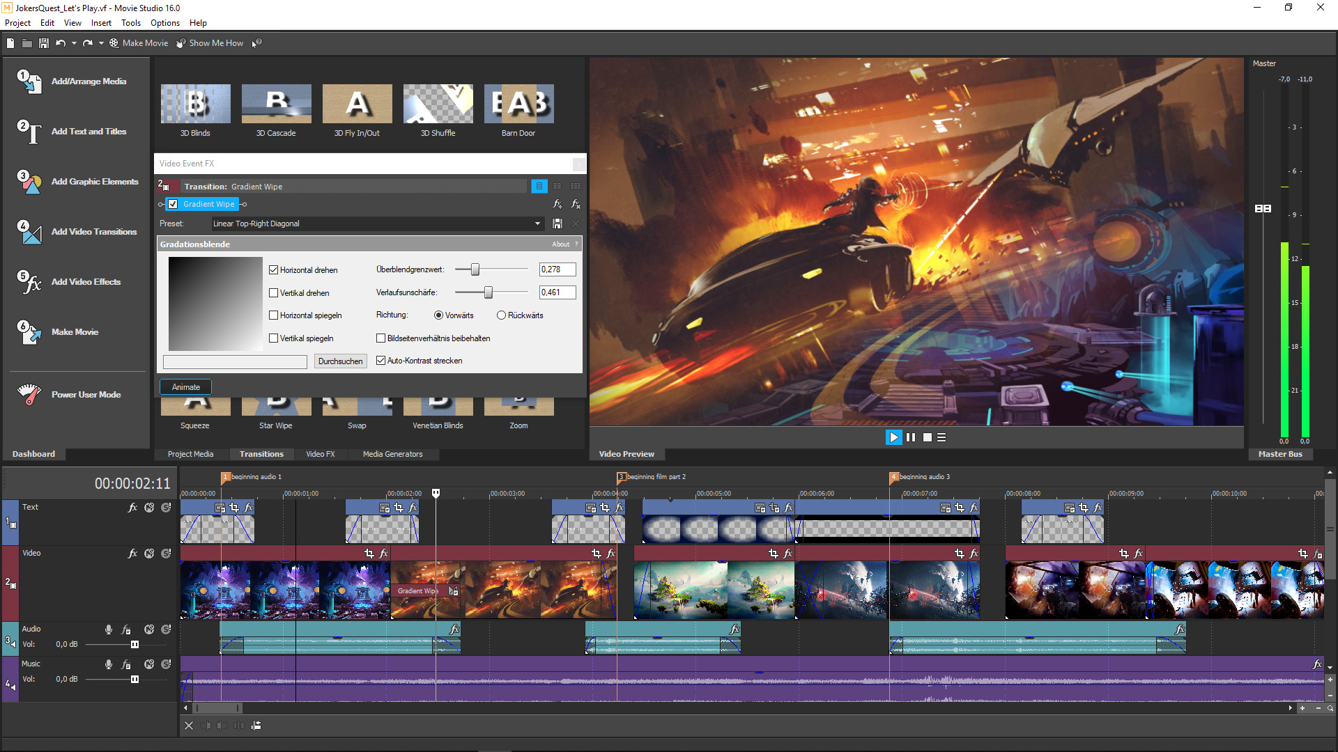VEGAS Movie Studio 16 Steam Edition screenshot 3