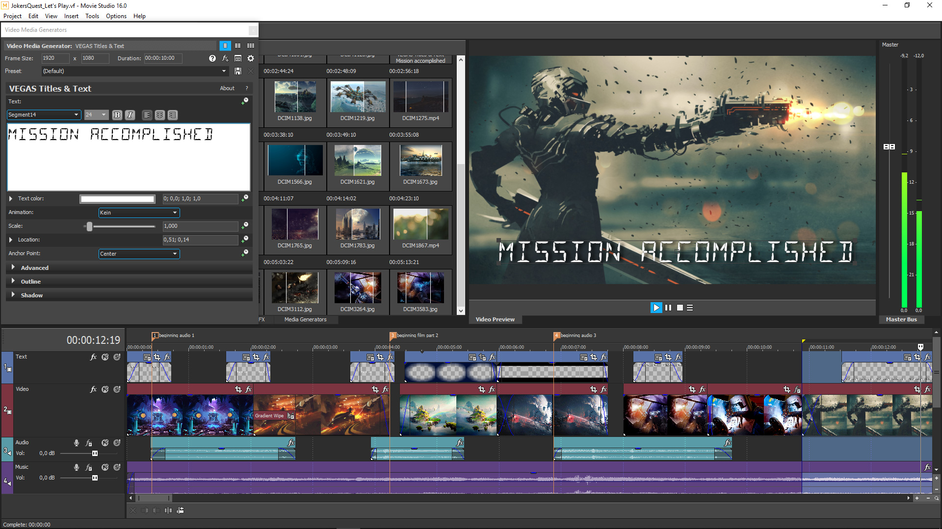 VEGAS Movie Studio 16 Steam Edition screenshot 1