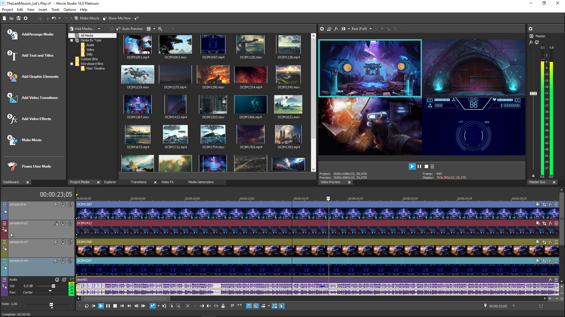 VEGAS Movie Studio 16 Platinum Steam Edition screenshot 3
