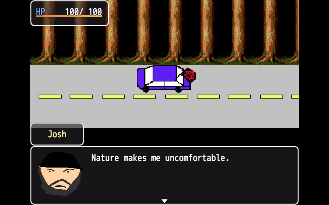 Ellen and the Degenerates RPG screenshot 1