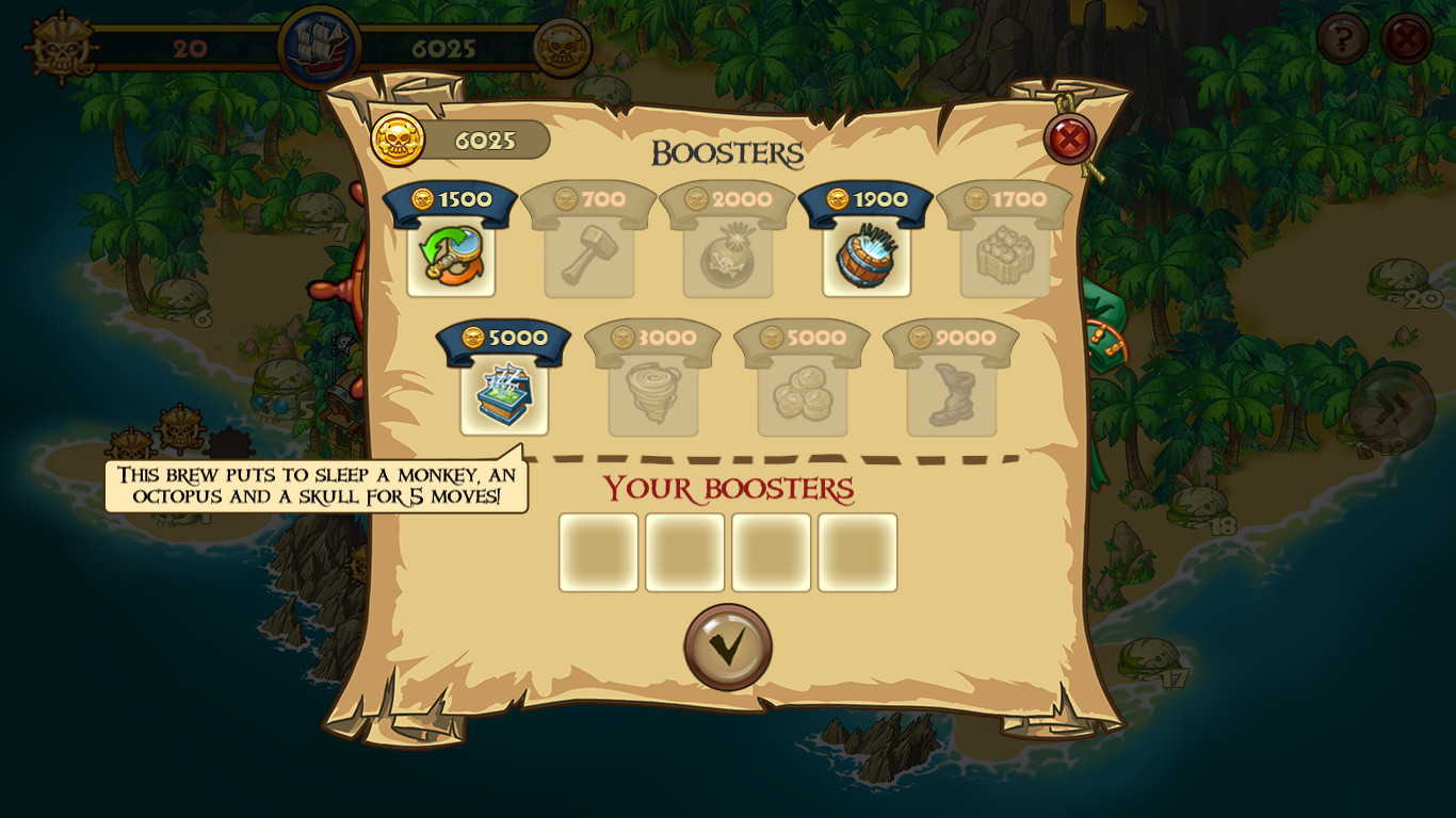 Match Three Pirates! Heir to Davy Jones screenshot 3