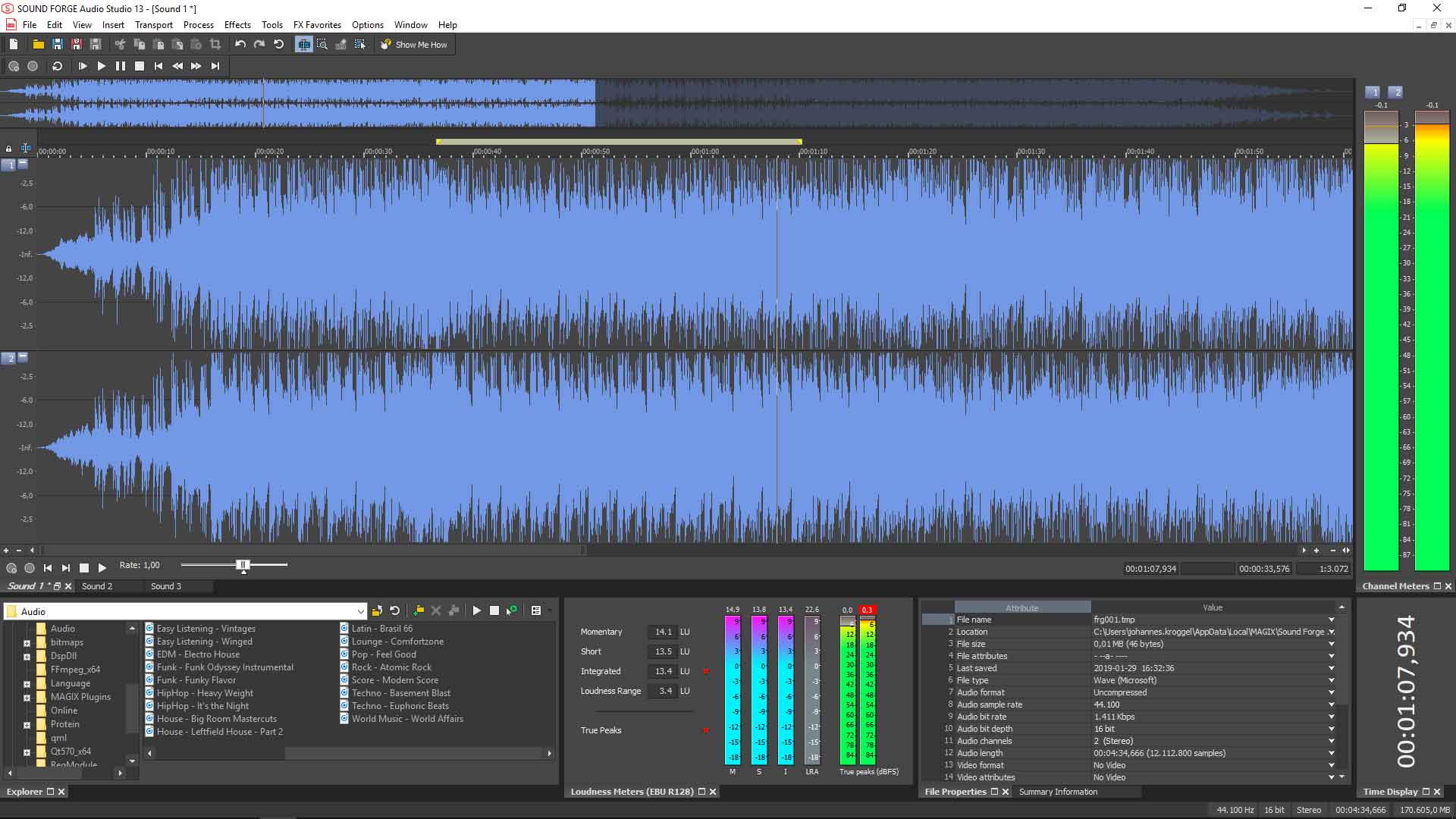 SOUND FORGE Audio Studio 13 Steam Edition screenshot 2