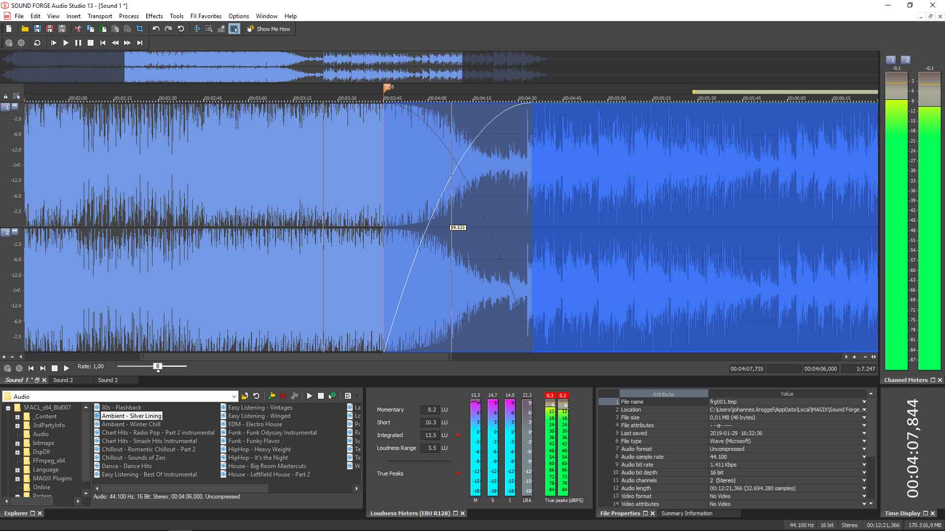SOUND FORGE Audio Studio 13 Steam Edition screenshot 5