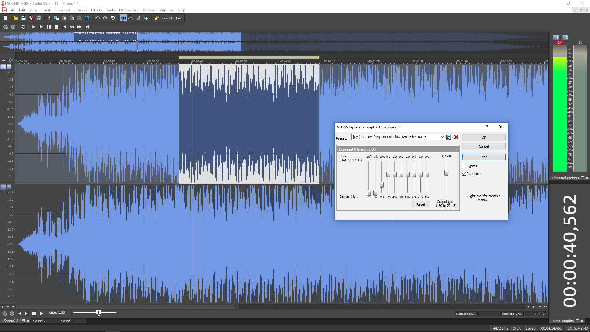 SOUND FORGE Audio Studio 13 Steam Edition screenshot 1