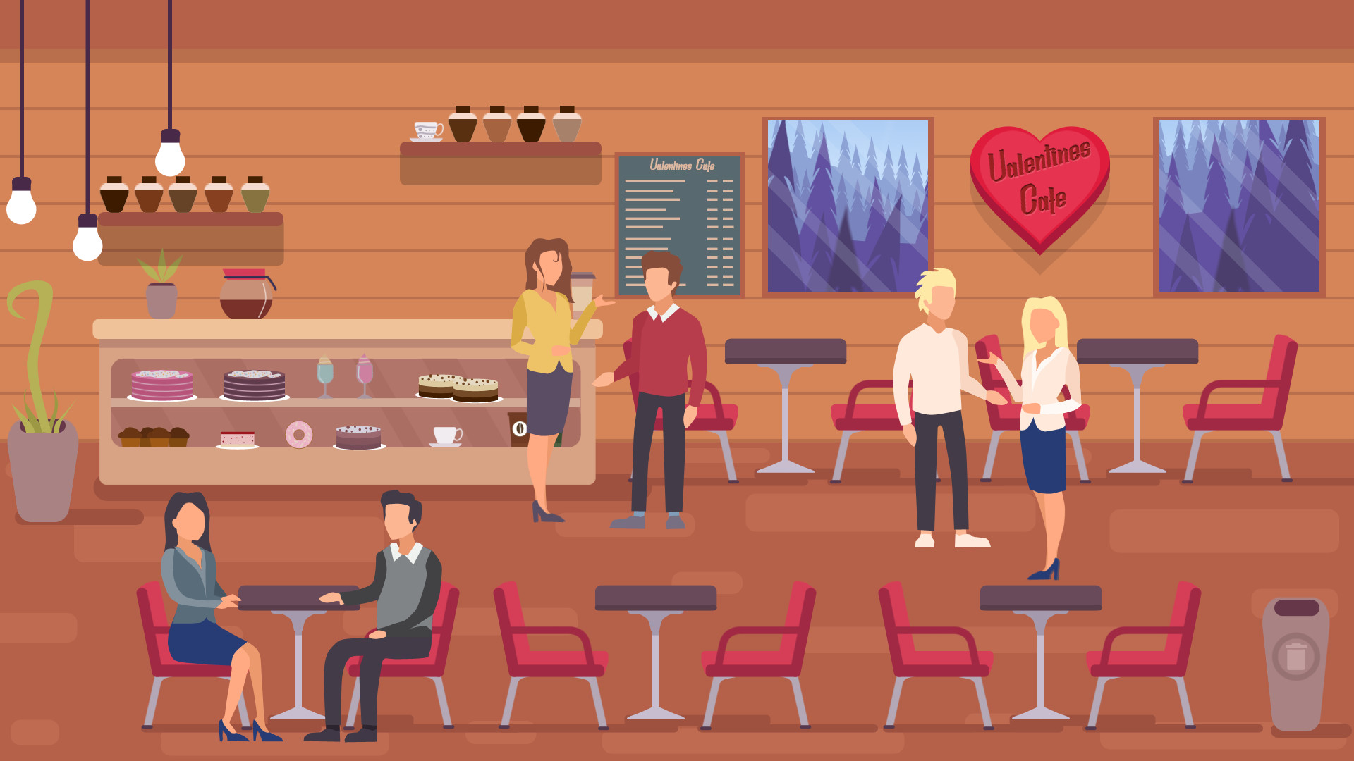 Valentines Cafe screenshot 3