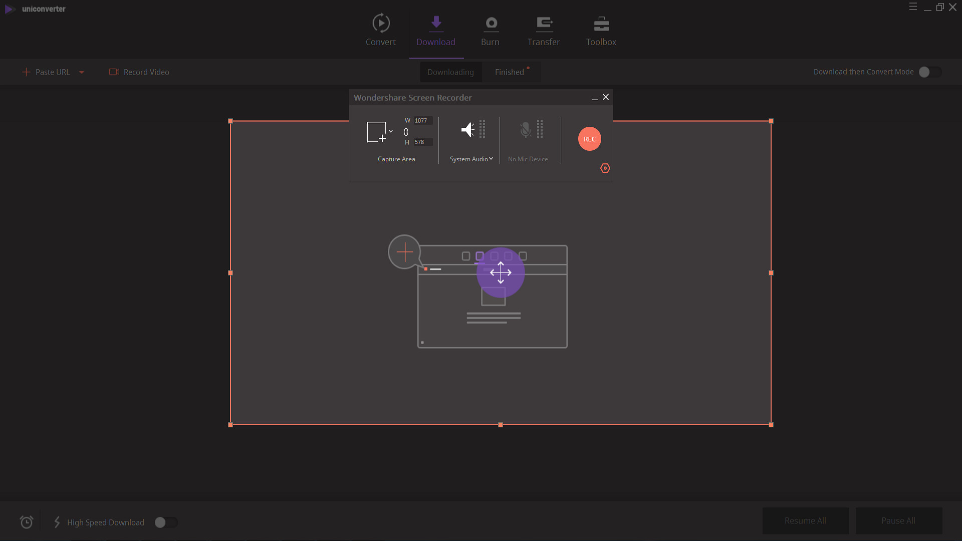 Wondershare Uniconverter-Video Converter, Video Editor, Video Compressor, Video Recorder, DVD Burner screenshot 5