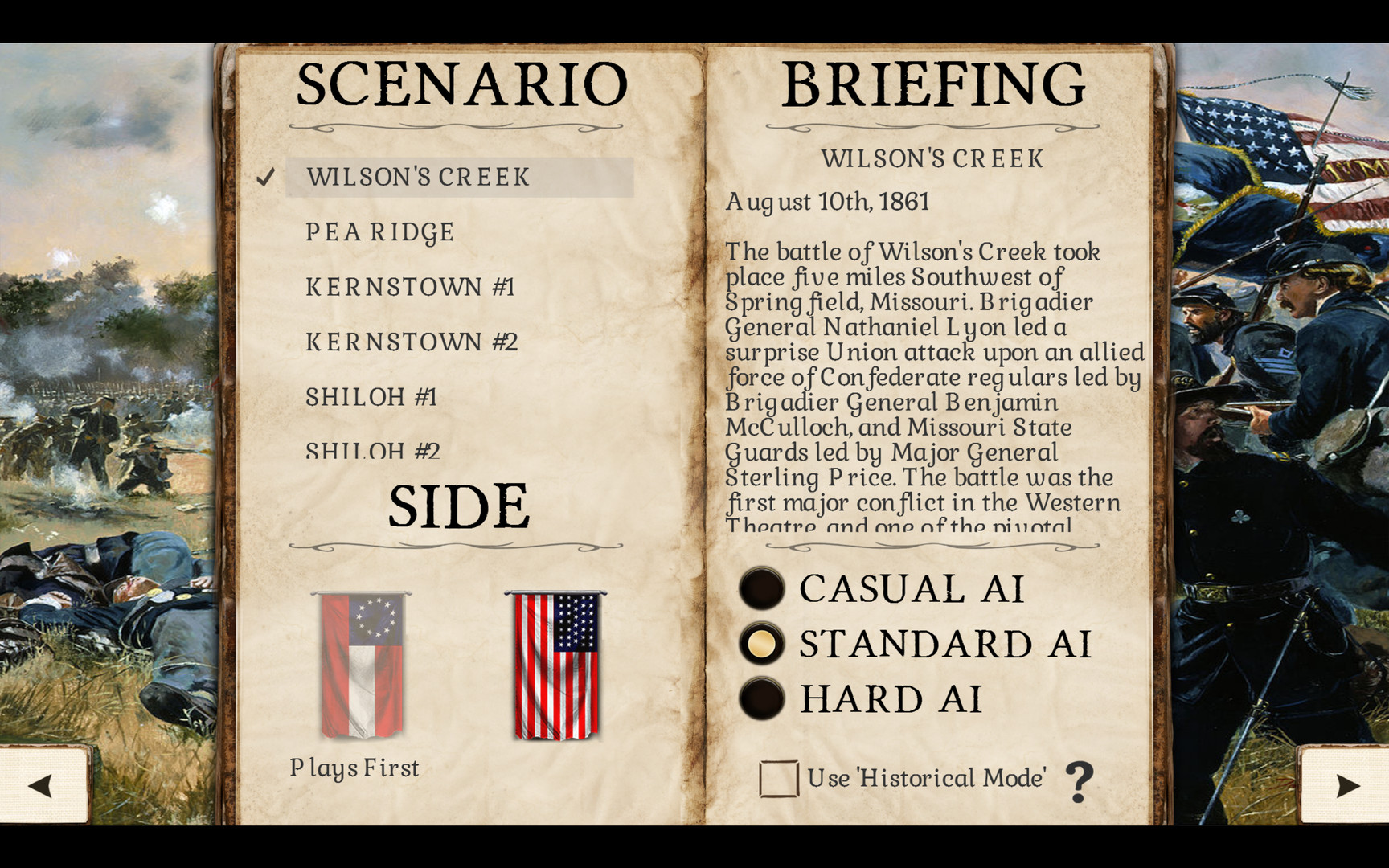 Great Battles of the American Civil War screenshot 1