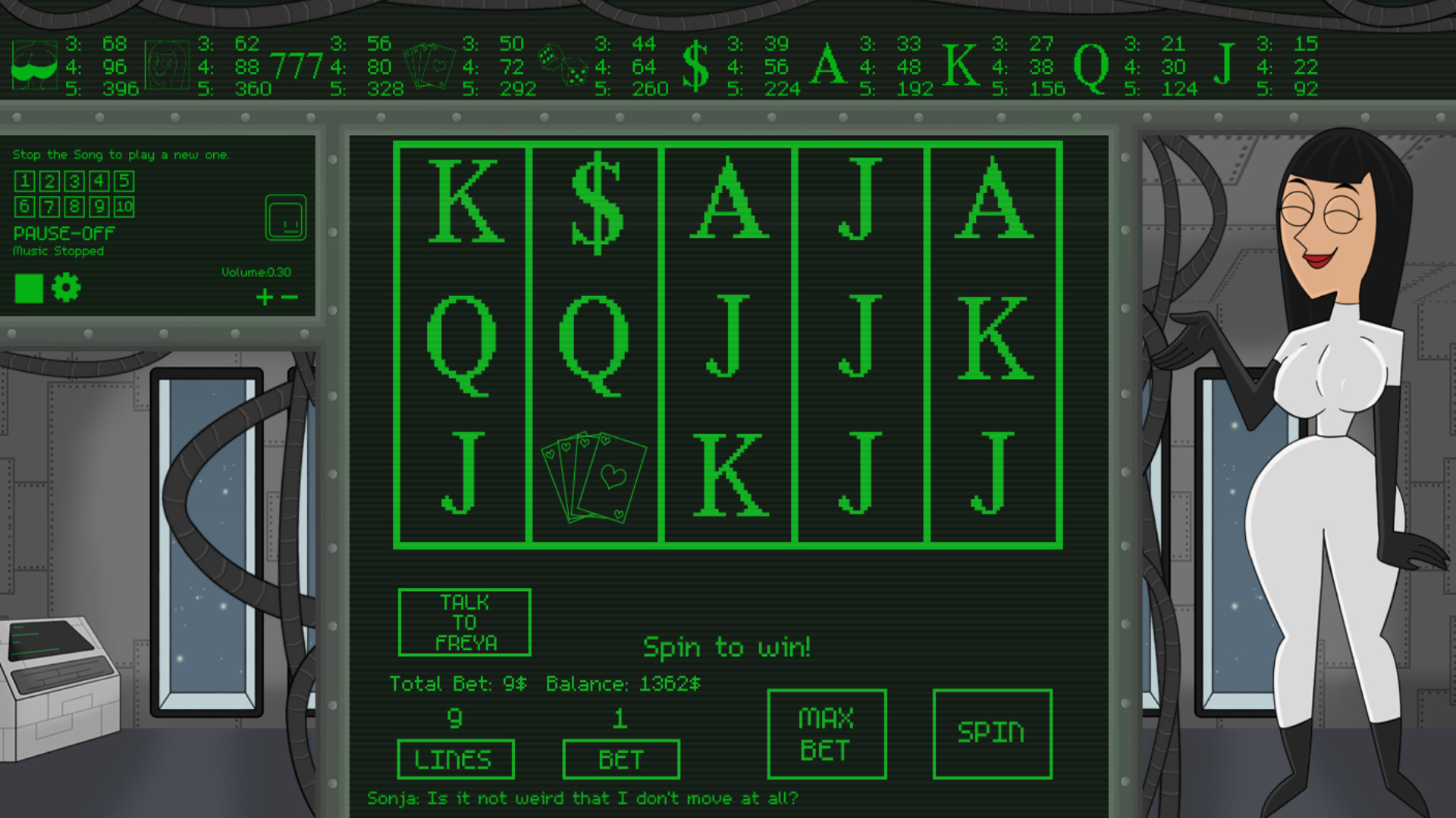 Strip Slot Sonja screenshot 4