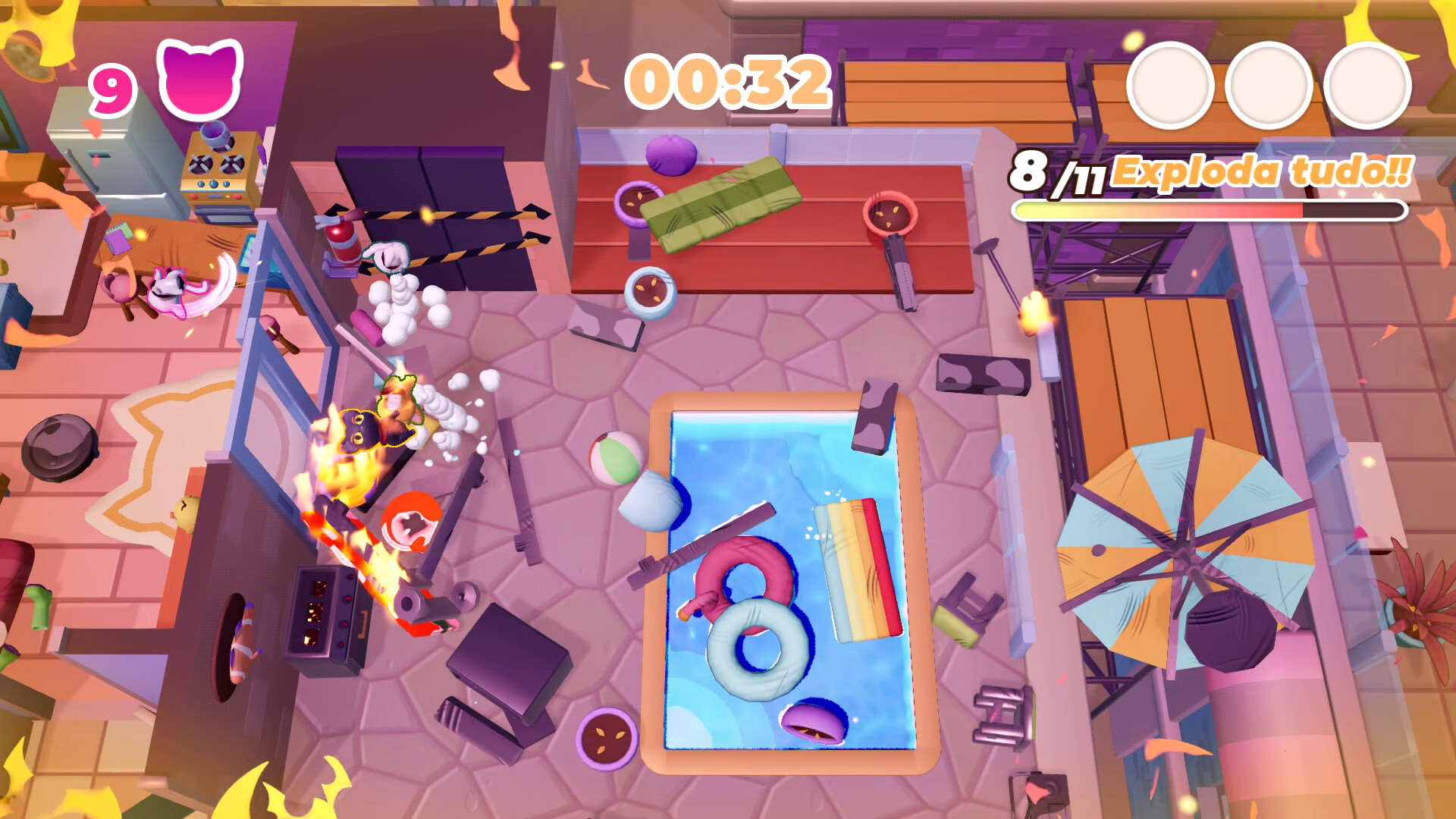 Neko Neko Rampage screenshot 1