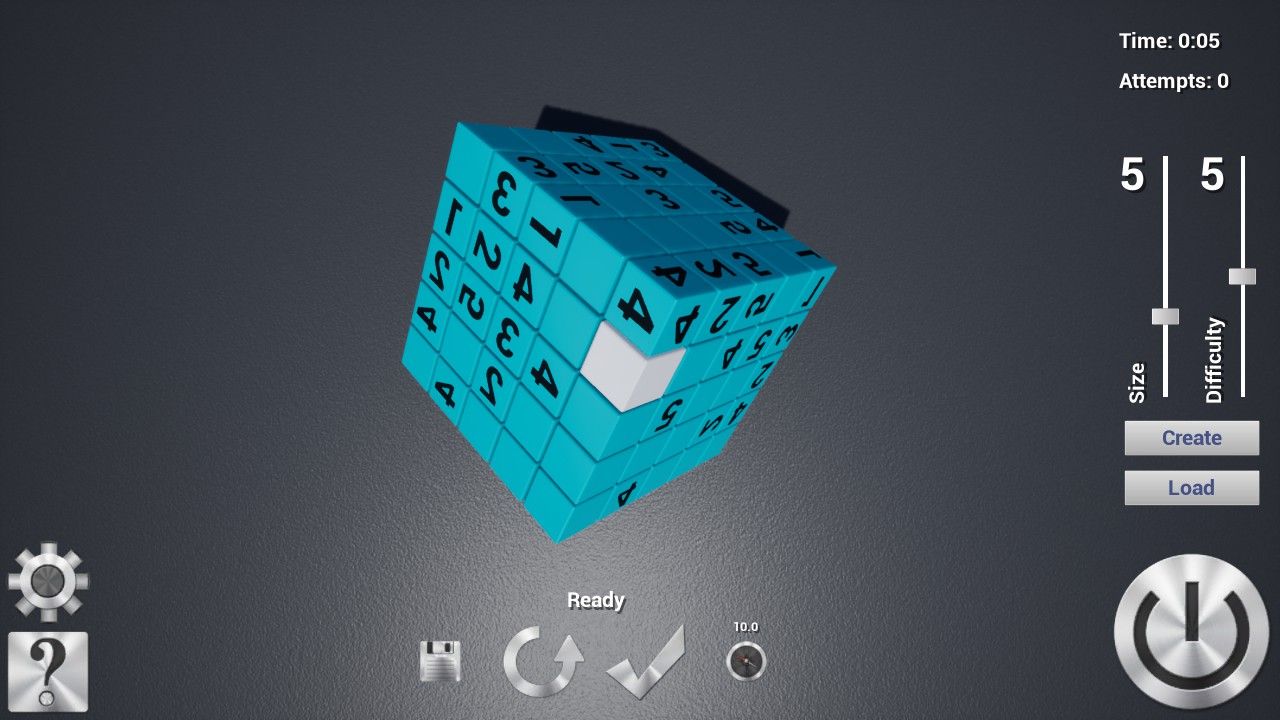 Sudoku3D 2: The Cube screenshot 2