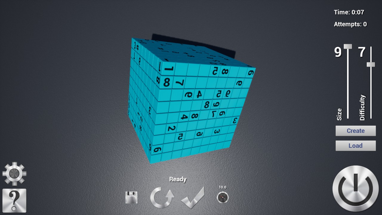 Sudoku3D 2: The Cube screenshot 3