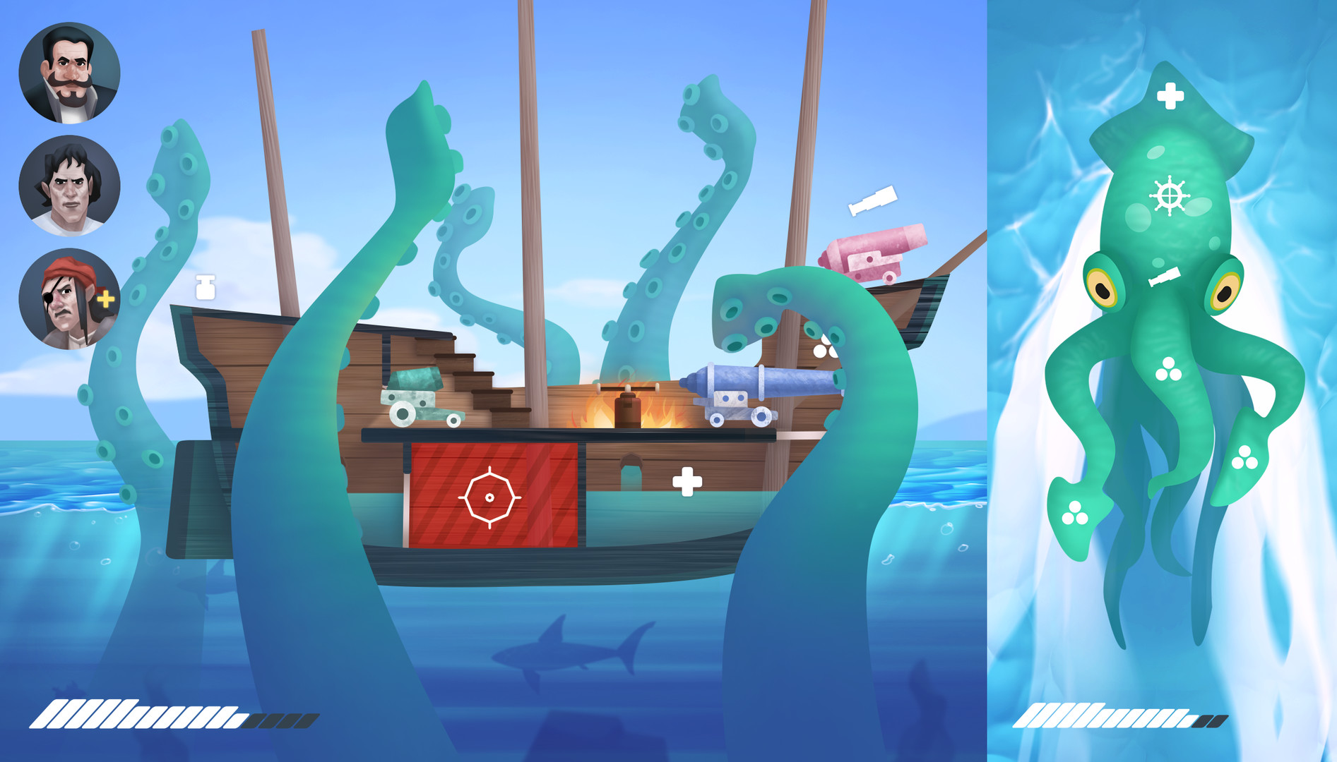 Cannon Fire: Bloody Sea screenshot 2
