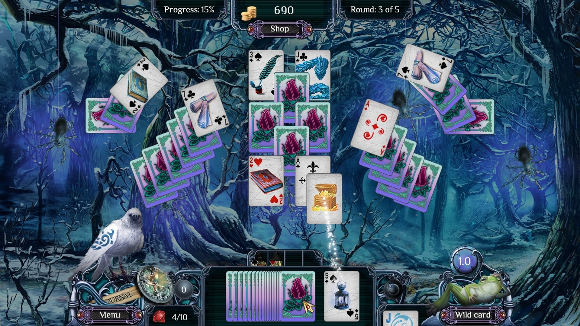 The far Kingdoms: Winter Solitaire screenshot 1