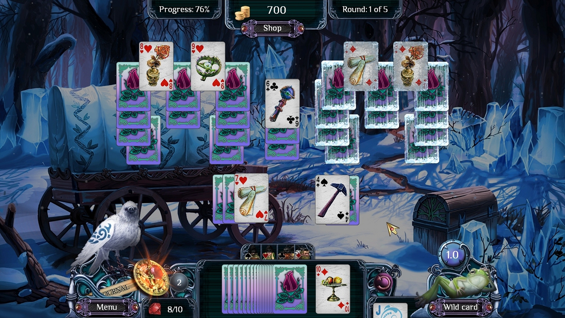The far Kingdoms: Winter Solitaire screenshot 3