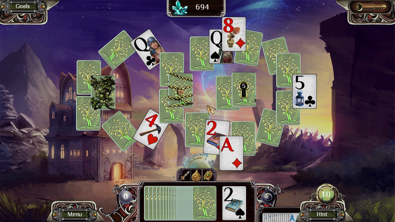 The Far Kingdoms: Sacred Grove Solitaire screenshot 3